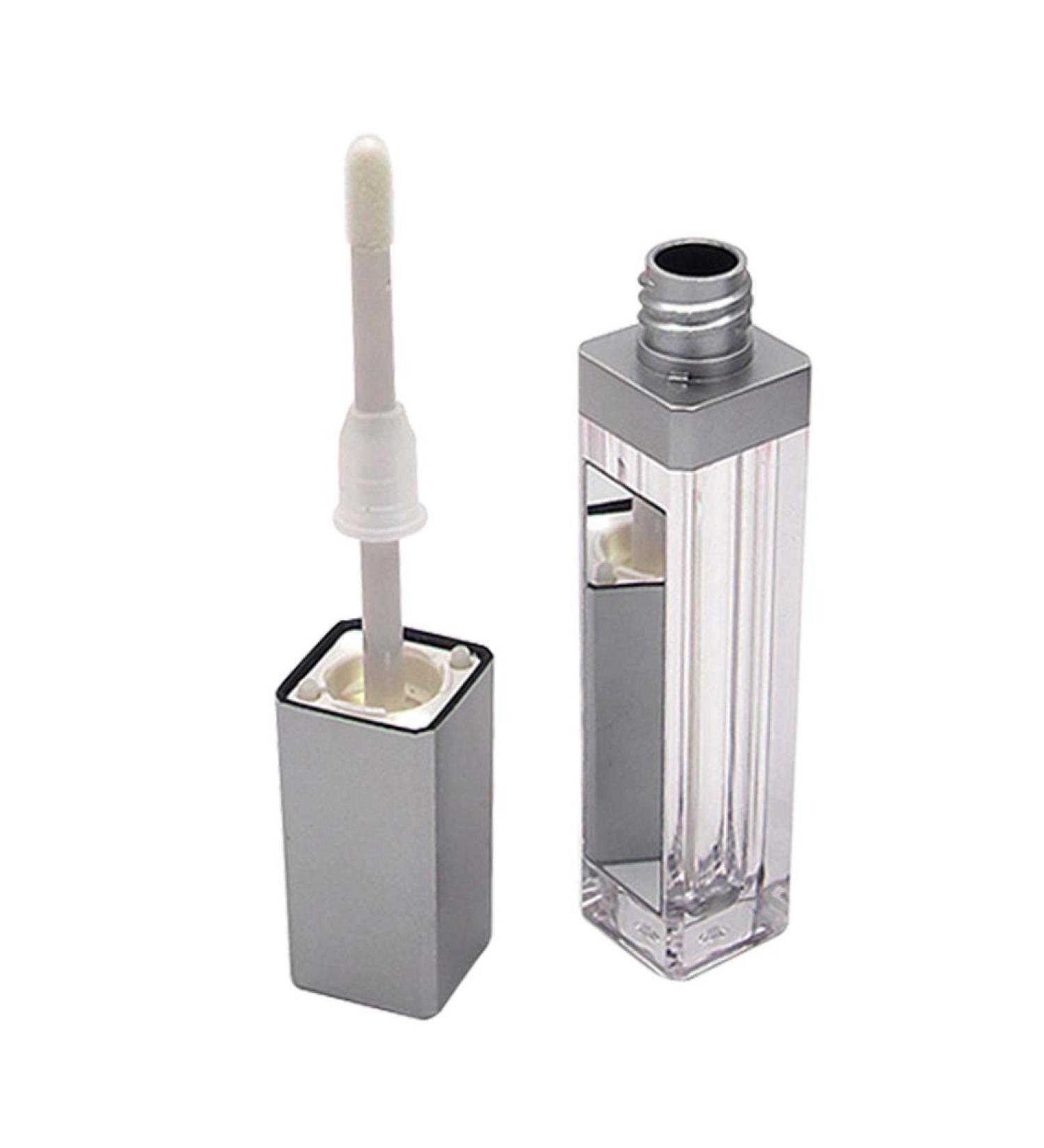 Harilla 7ml Lipstick Lip Balm Tube with LED Light - Travel-Friendly Matte Silver Container - Buy Online on GoSupps.com