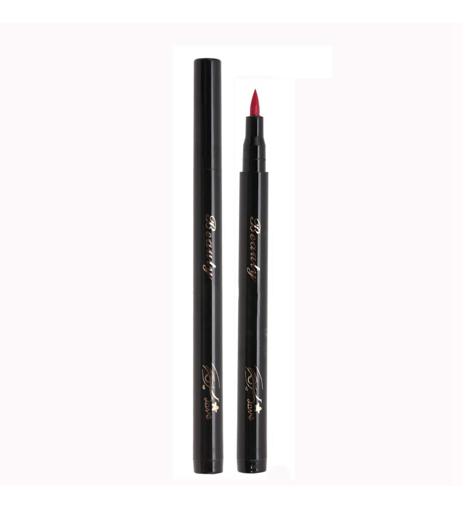Long Lasting Waterproof Red Eyeliner Pencil - Best Cosmetic Tool for Flawless Eye Makeup - Buy Online on GoSupps.com