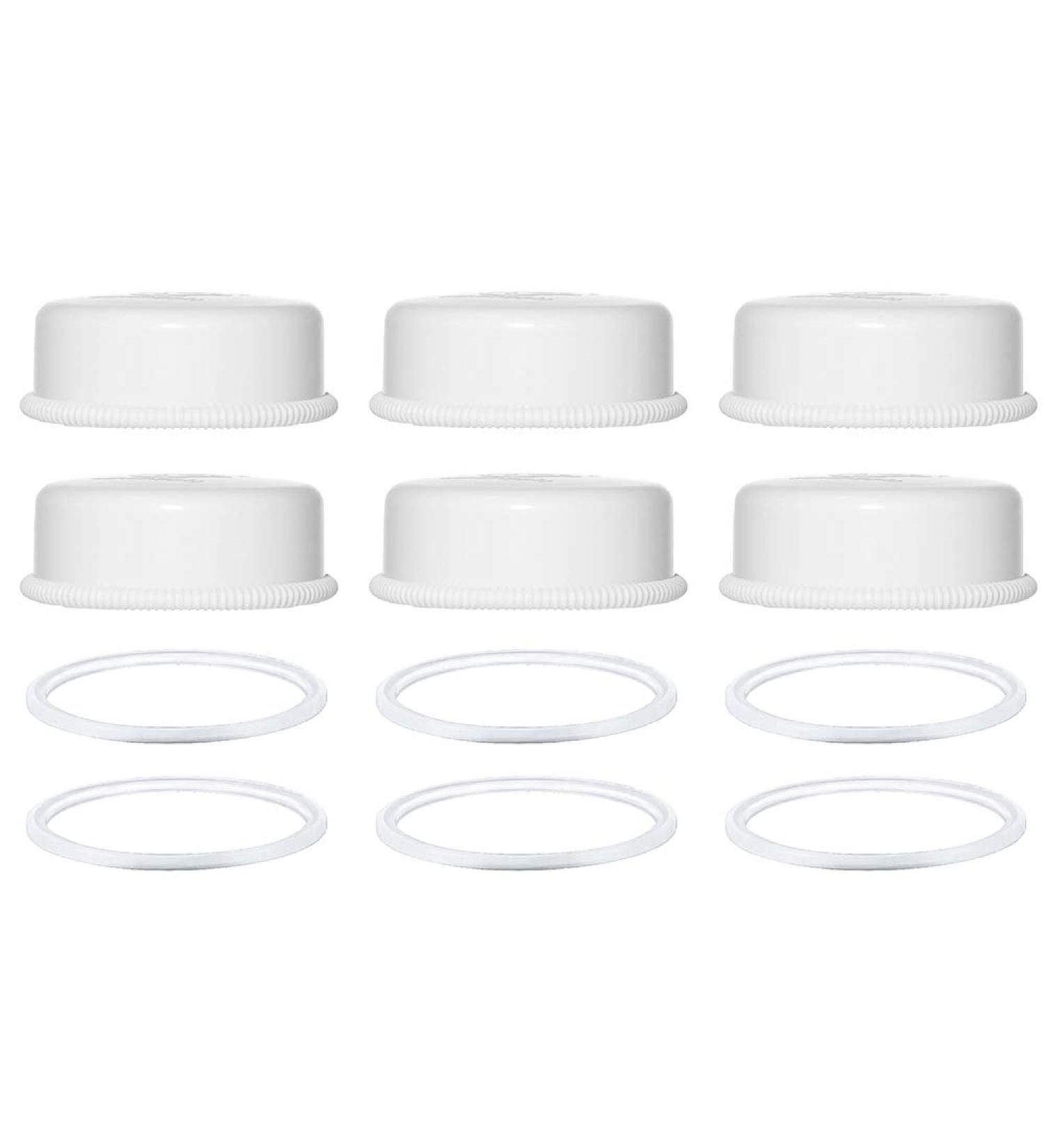 Nenesupply Caps Lids for Spectra, Avent, and Nenesupply Bottles - Compatible with Spectra Pump Parts - 6 Count - Buy Online on GoSupps.com