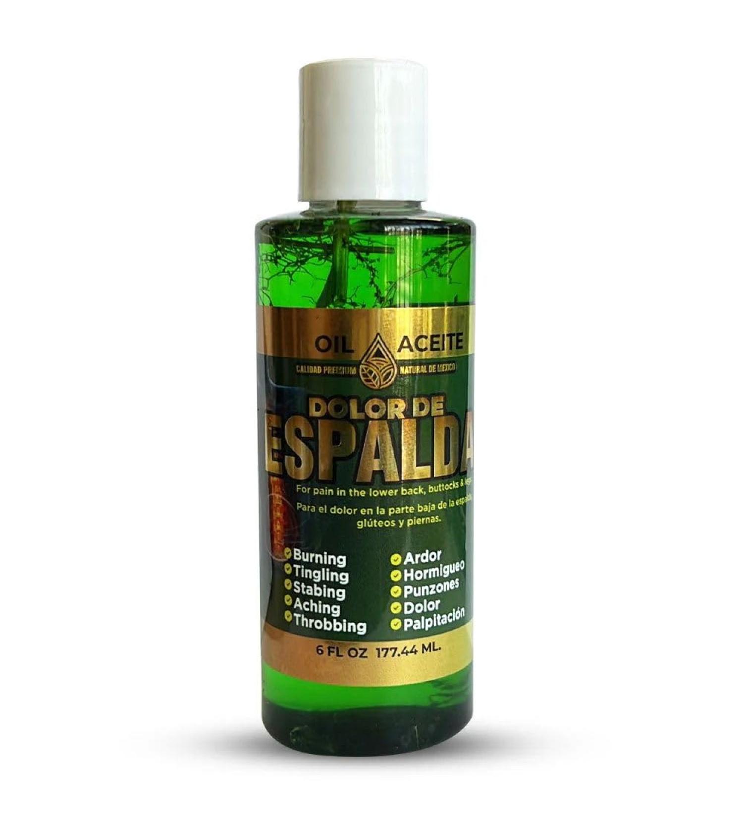 Aceite Dolor de Espalda Back Pain Oil Ointment 6 Oz.