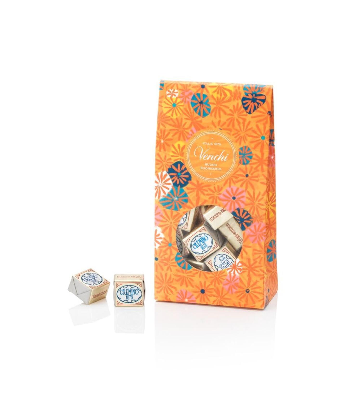Venchi - Collection Murrine - Coffret Cadeau avec Chocolats Cremino 1878 300 g - Aux Noisettes du Pi mont -Gianduja - Id e cadeau- Sans gluten