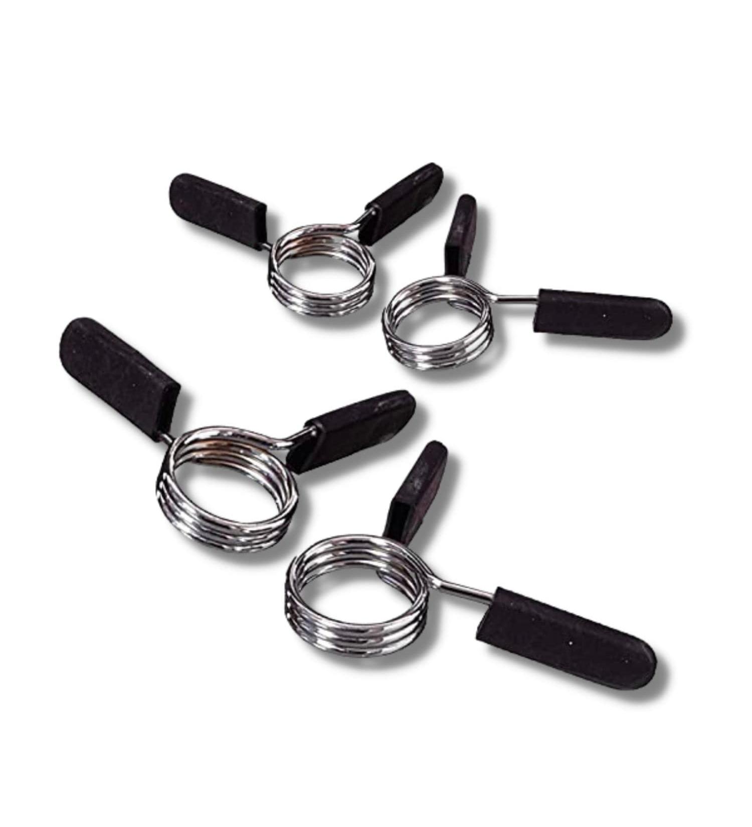 Best 30mm Sporting Feder Terminals for Dumbbells | Durable Spring Clamp Closures | 2 Pairs of Dumbbell Clamps for Strength Training - Buy Online on GoSupps.com