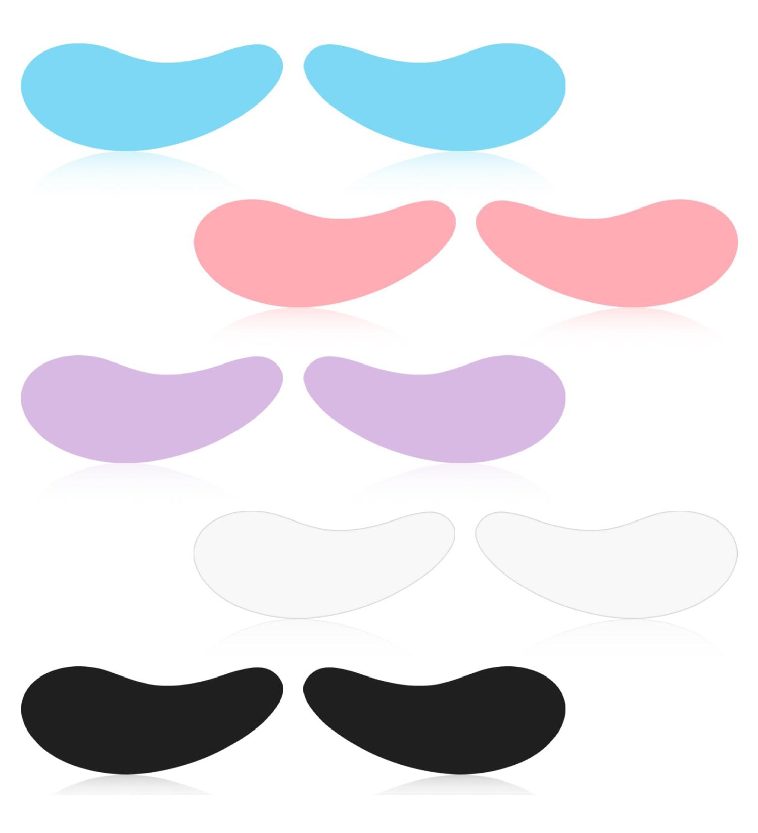 Shop Reusable Eye Patches - 5 Pairs Silicone Under Eye Masks for Wrinkle Reduction & Lifting Effect - Buy Online on GoSupps.com