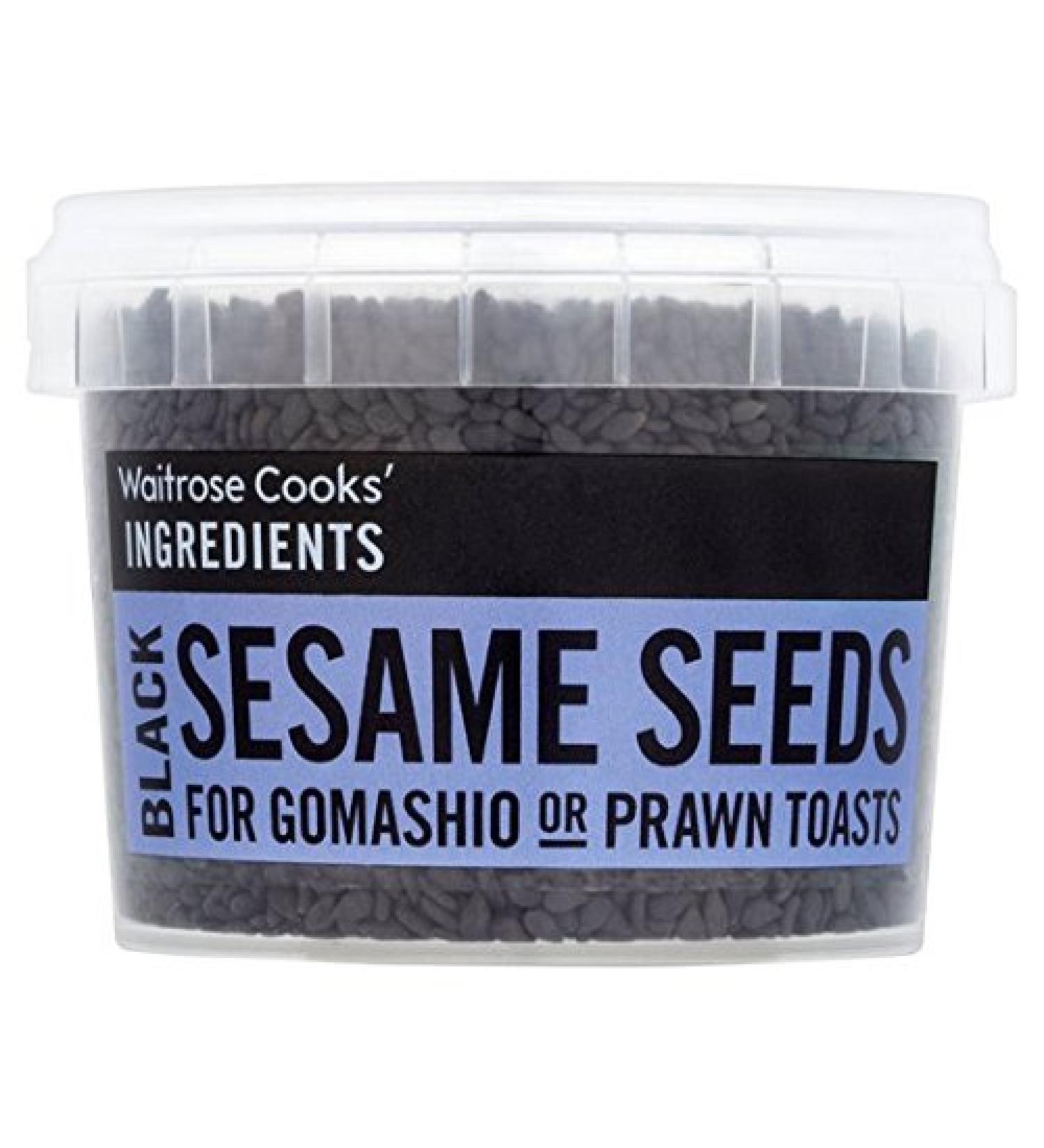 Ingredients Black Sesame Seeds 50g Cooks