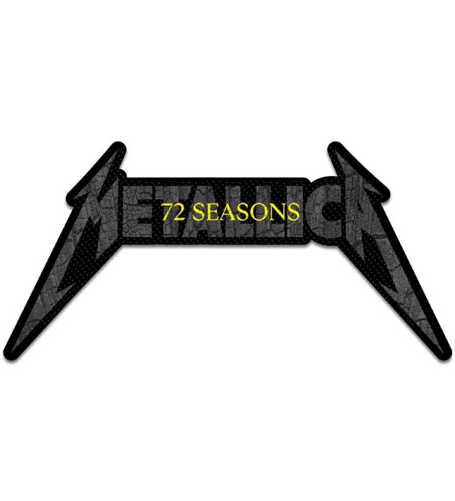 Metallica 72 Seasons Charred Logo Cut Out Unisex Patch multicolor Undefined Band Merch Bands One Size Multicolor