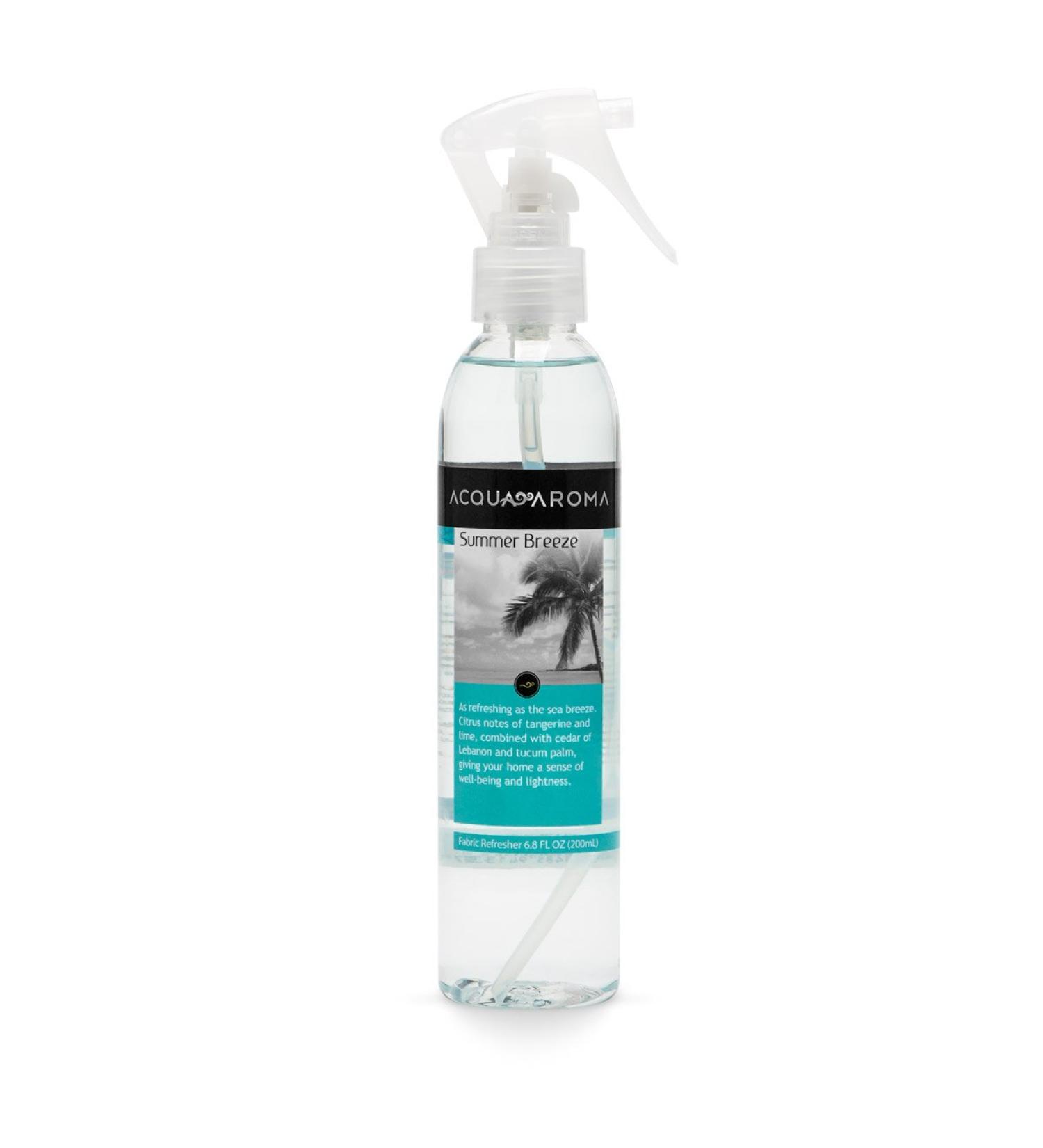 Acqua Aroma Summer Breeze Fabric Refresher - Fresh Linen Scent 6.8 FL OZ (200ml) - Buy Now for International Shipping - Buy Online on GoSupps.com