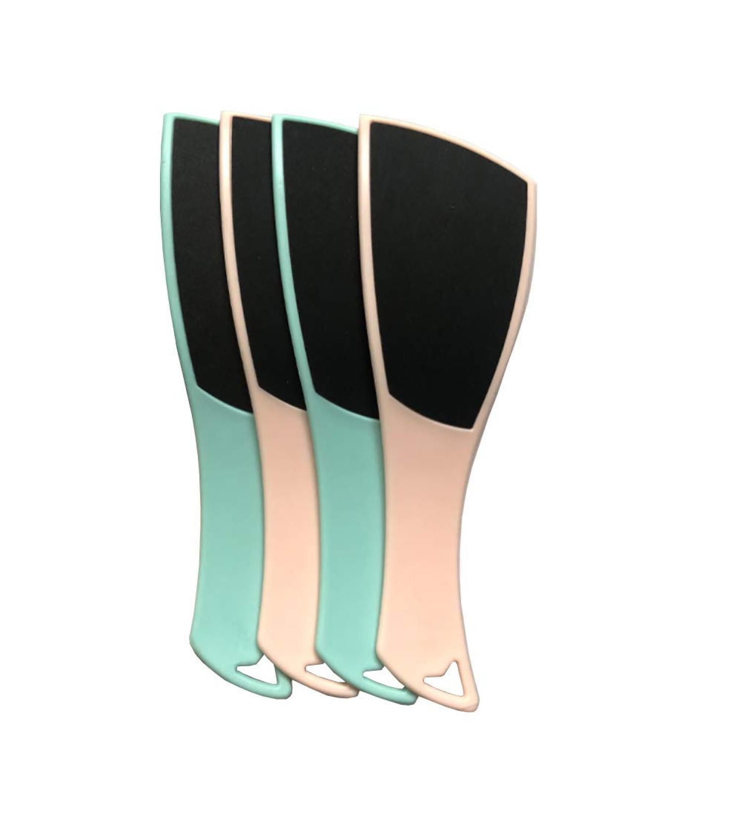 4-Piece Double Sided Foot File Set | Callus Remover & Scrubber for Smooth Feet | Pedicure Tools for Dead Skin Removal - Worldwide Shipping - Buy Online on GoSupps.com
