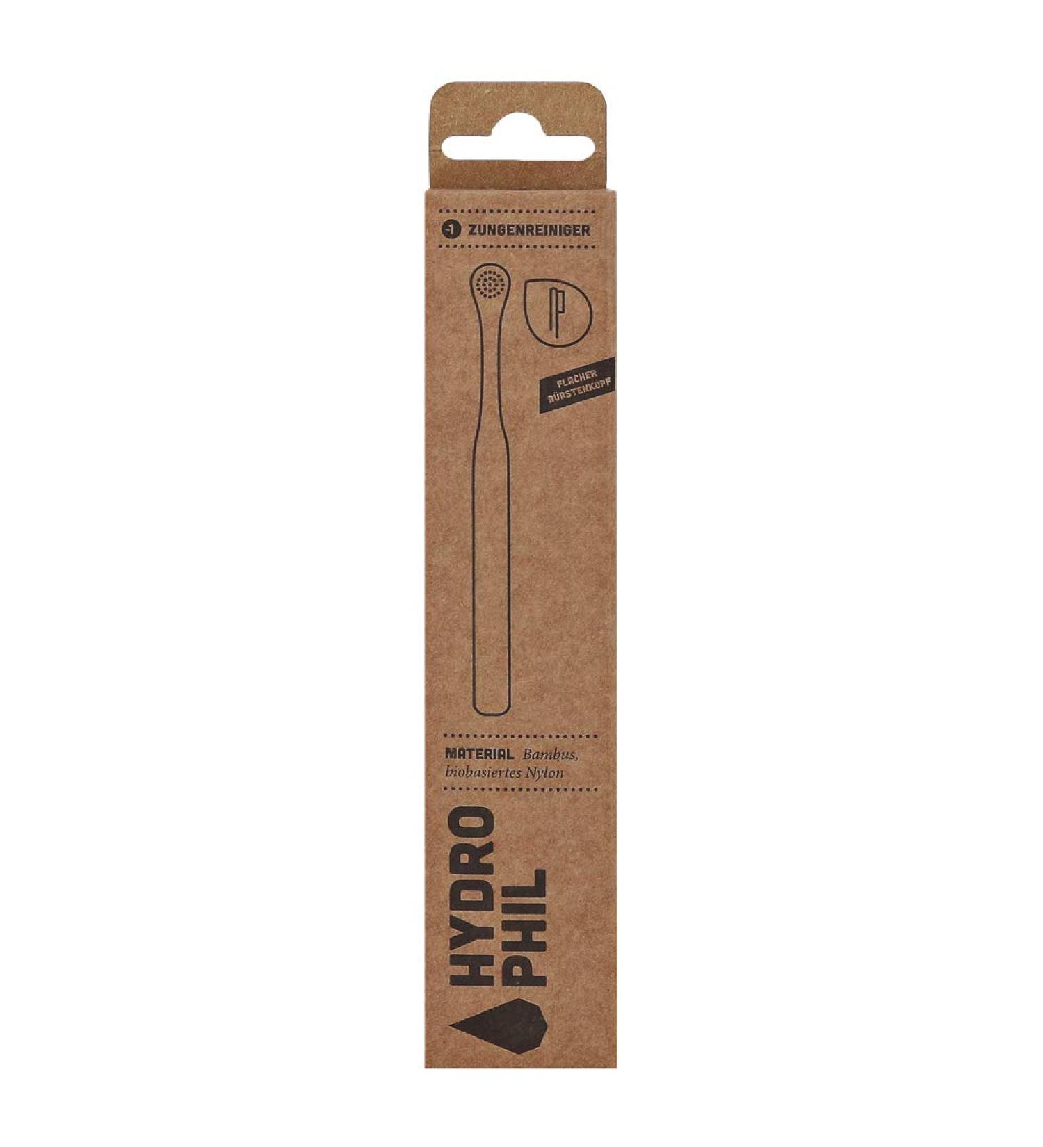 Hydrophil tongue cleaner made of bamboo