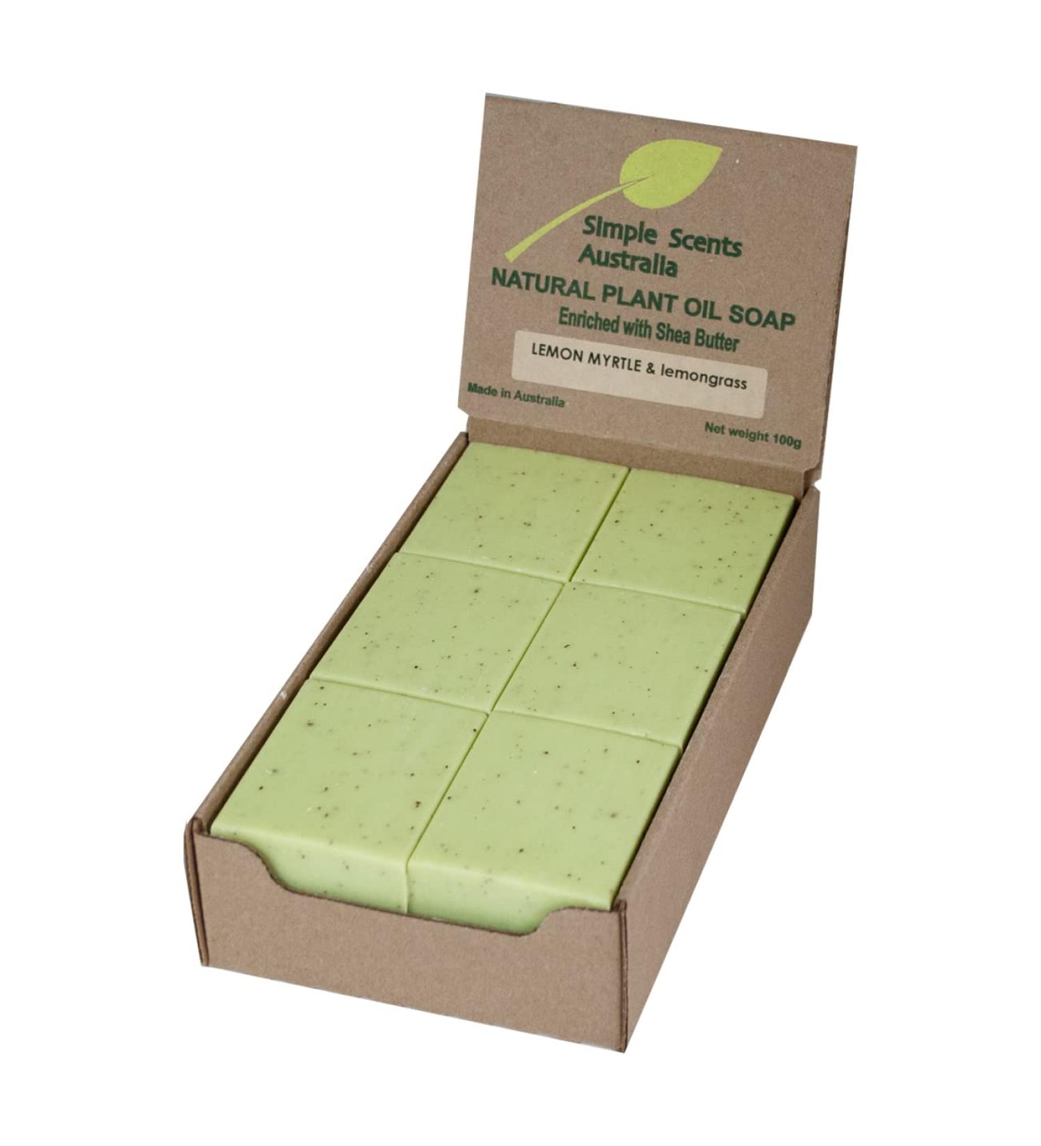 Wavertree & London Lemon Myrtle Natural Soap - 12 Bars | Pure & Refreshing - Buy Online on GoSupps.com