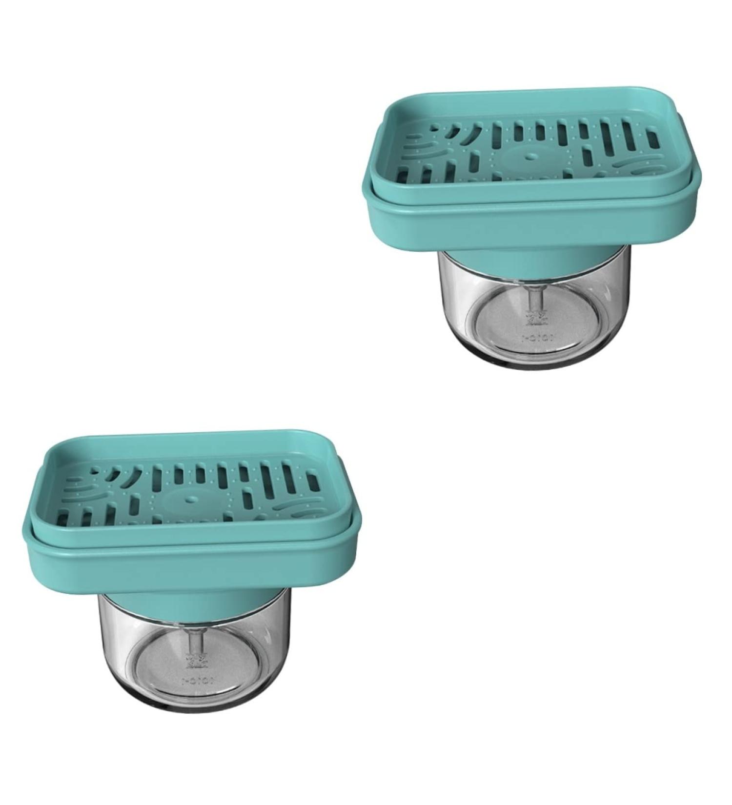 Ciieeo 2pcs Squeeze Bottle Dishwashing Tool Soap Container Household Sink Soap Dispenser Sponge Soap Kitchen Sink Sponge Holder Dishwasher Soap Pod Liquid Soap Necessity Plastic Dish Soap - Buy Online on GoSupps.com