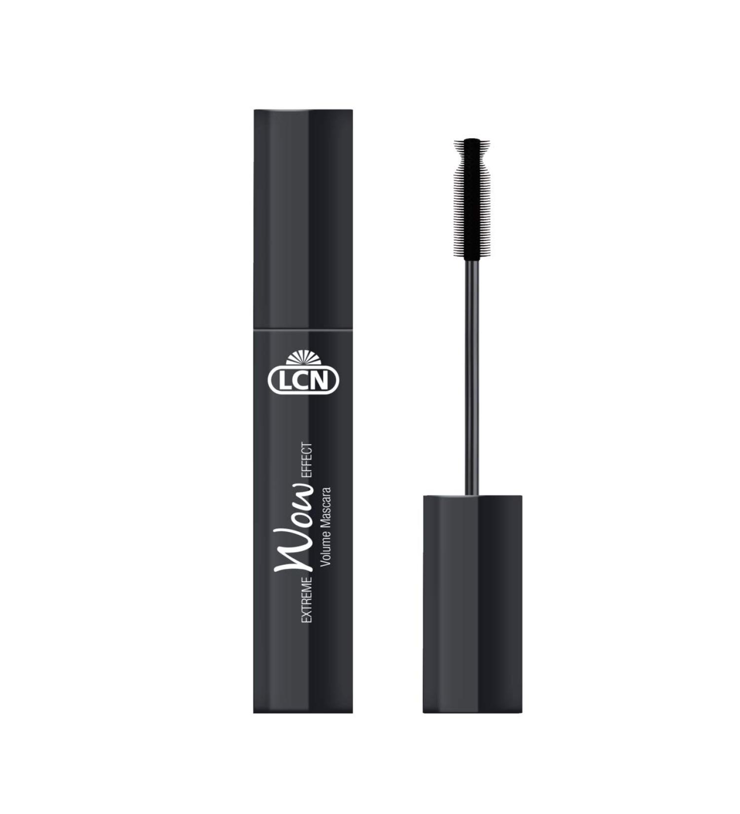 Lcn Extreme WoW Effect Volume Mascara 14ml - Mascara with an innovative active ingredient formula and special brush transforms your eyelashes into Doll -Lashes