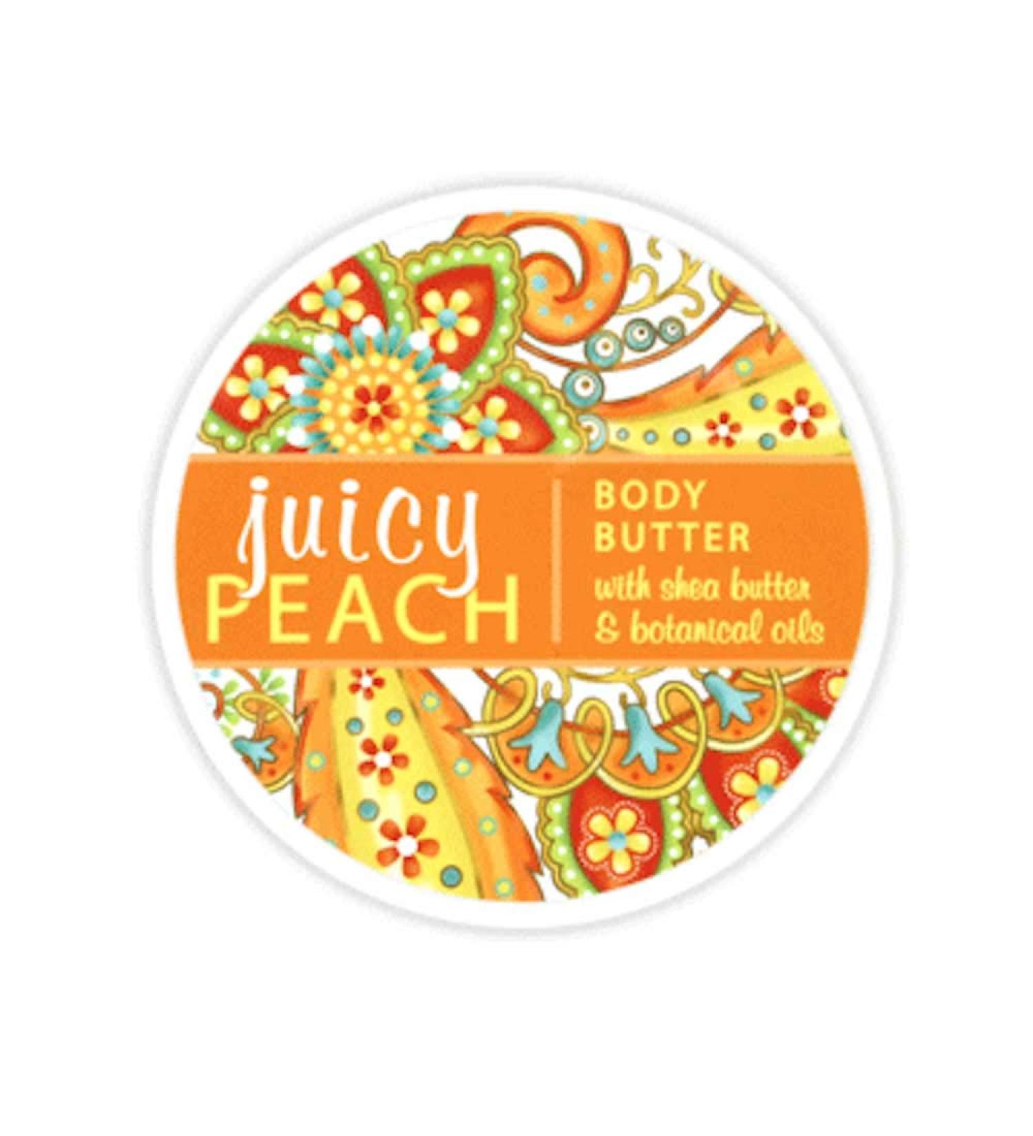 Greenwich Bay - 8 oz. Botanical Body Butter - Juicy Peach