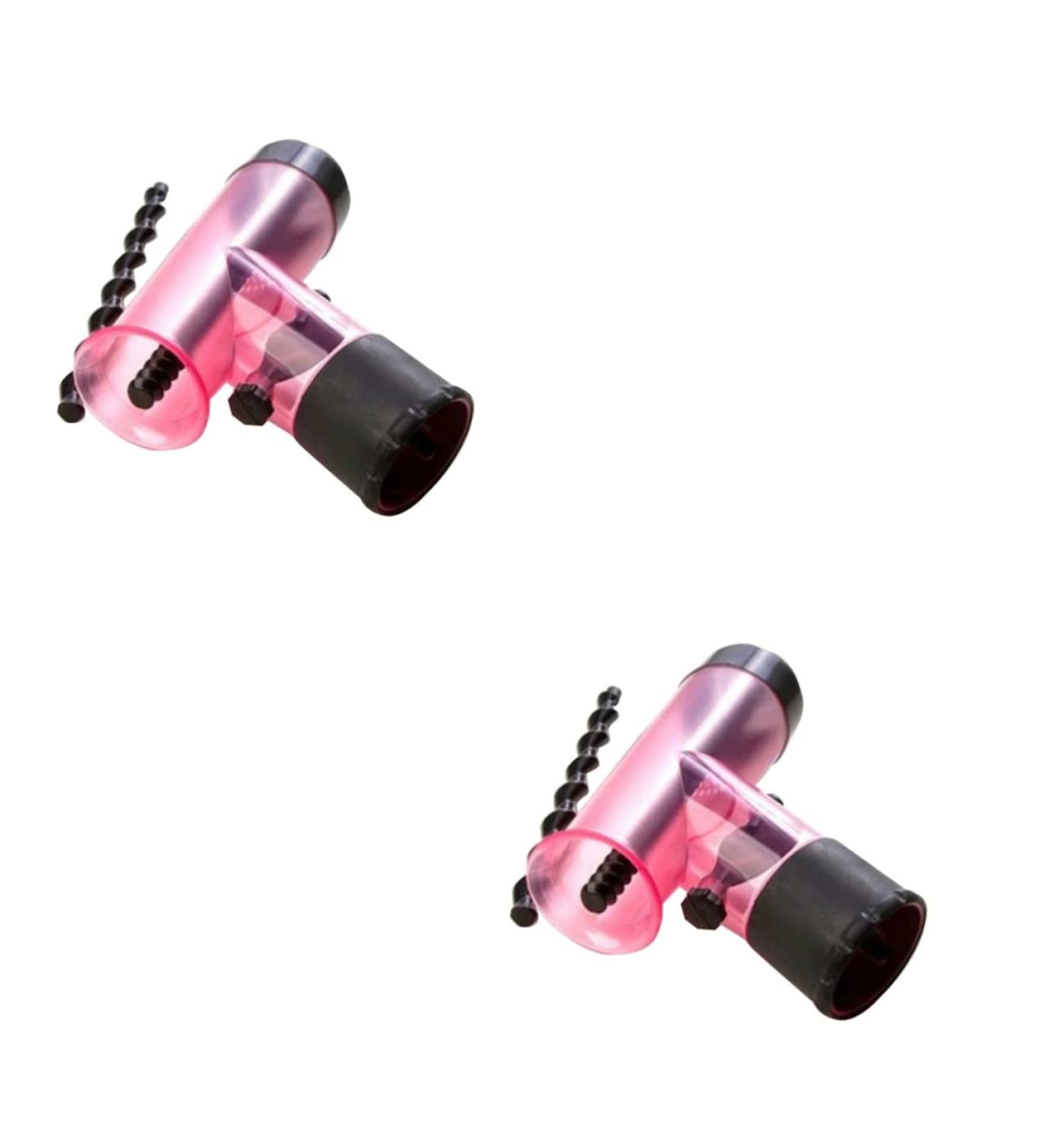 Baluue 2pcs Curly Hair Tools Rod Curls Hair Dryer Interface Hair Curly Cover Hair Roller Hair Curler Rosy - Buy Online on GoSupps.com