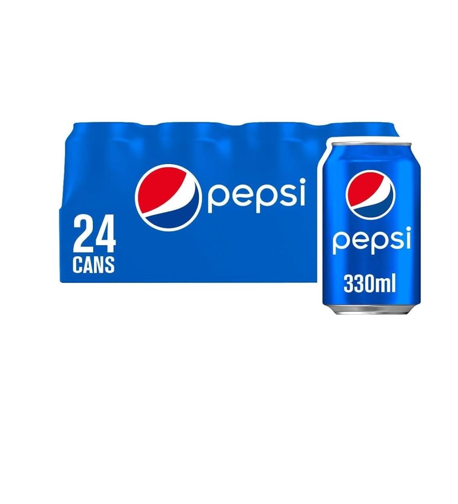 Pepsi Original Taste Blue Cans 330ml (24)