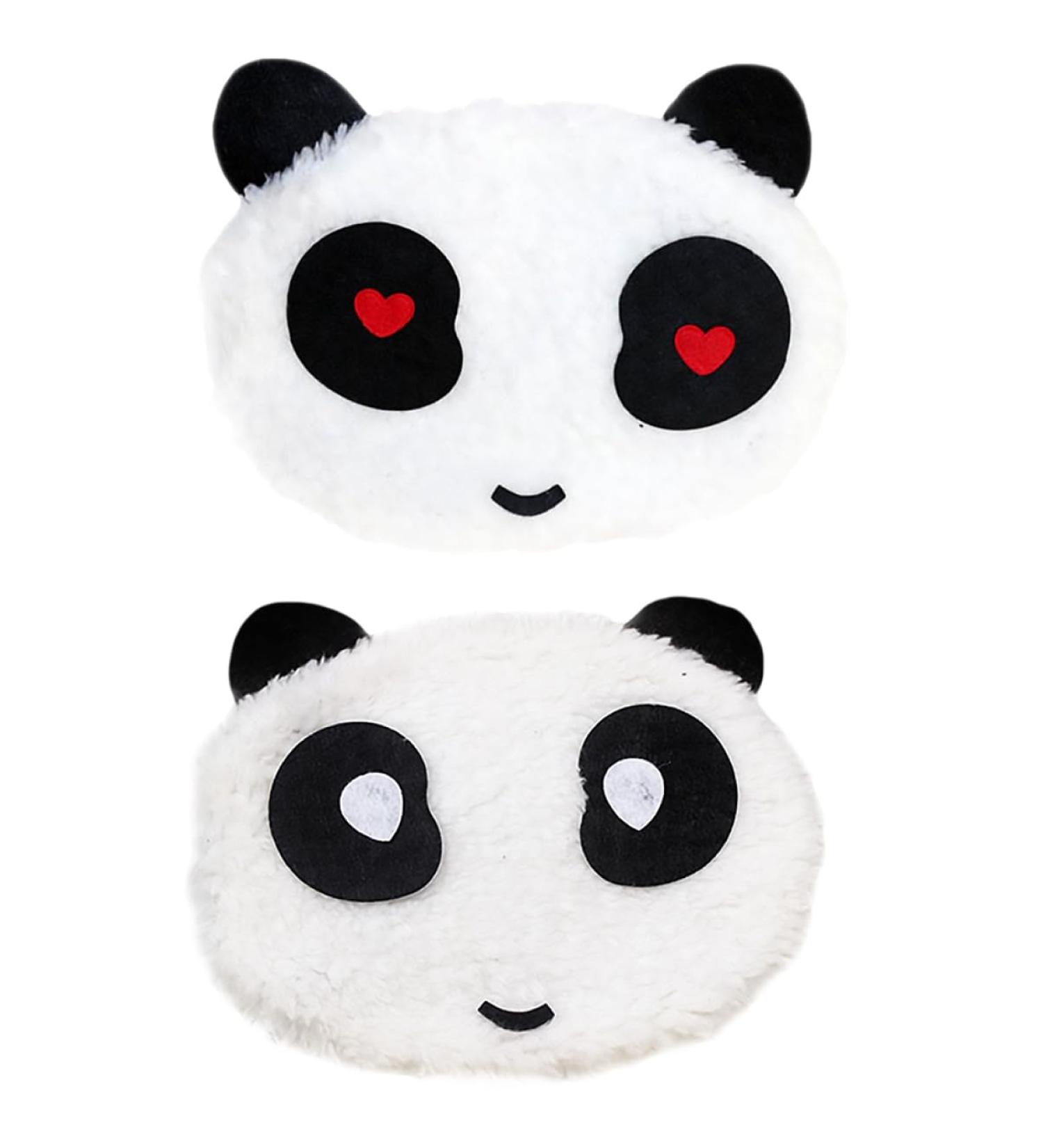 Clispeed Panda Mask - 4 Pack Winter Face Protection for Kids | Warm Windproof Cotton Animal Masks | Disposable Nose-Mouth Cover - Buy Online on GoSupps.com