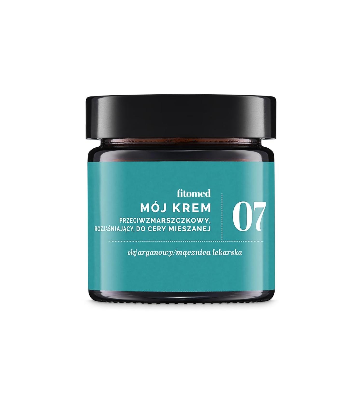  Fitomed Fitomed Naturkosmetik Face Cream for Combination Skin 55g - Vegan Face Moisturizer with Vitamin C & Argan Oil - Anti-Wrinkle & Brightening - Buy Online on GoSupps.com