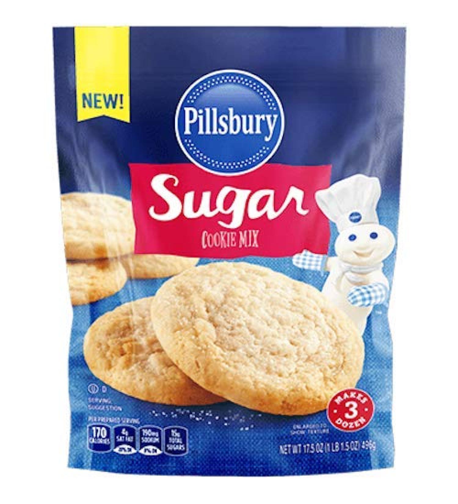Pillsbury Funfetti Sugar Cookie Mix 16-Ounce (Pack of 6) 1.09 Pound (Pack of 6) Sugar Cookie