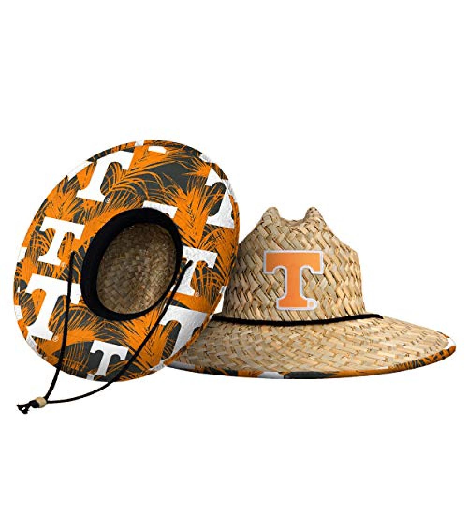 NCAA College Team Logo Floral Sun Straw Hat - Orange/Black/White - One Size | FOCO Unisex Adult - Buy Online on GoSupps.com
