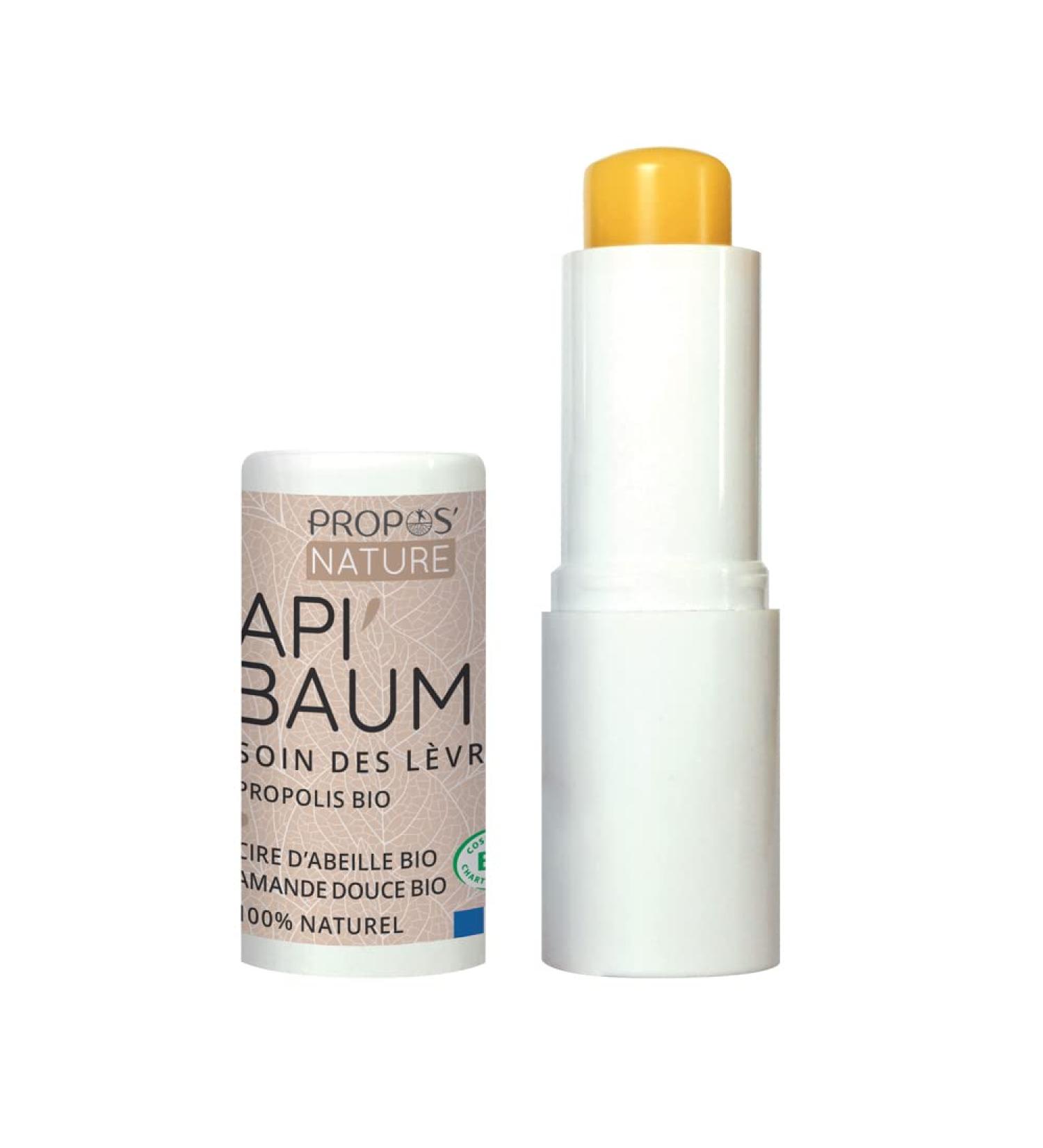 Api'Baume Organic Lip Balm - Propolis and Beeswax - 3.7g - PROPOS'NATURE - Buy Online on GoSupps.com