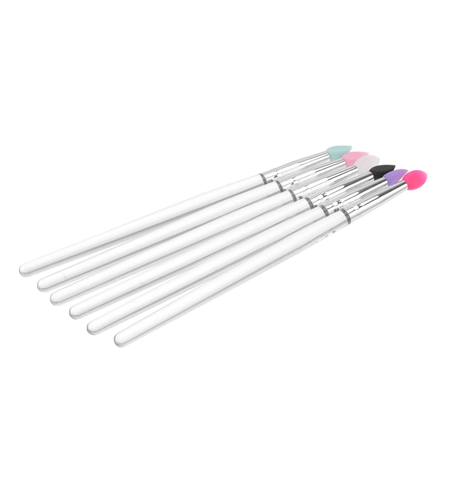 Didiseaon 6pcs Eye Shadow Brush Eyeshadow Thin Eyeliner Brush Eye Shadow Applicator Make up Eye Shadow Stick - Buy Online on GoSupps.com