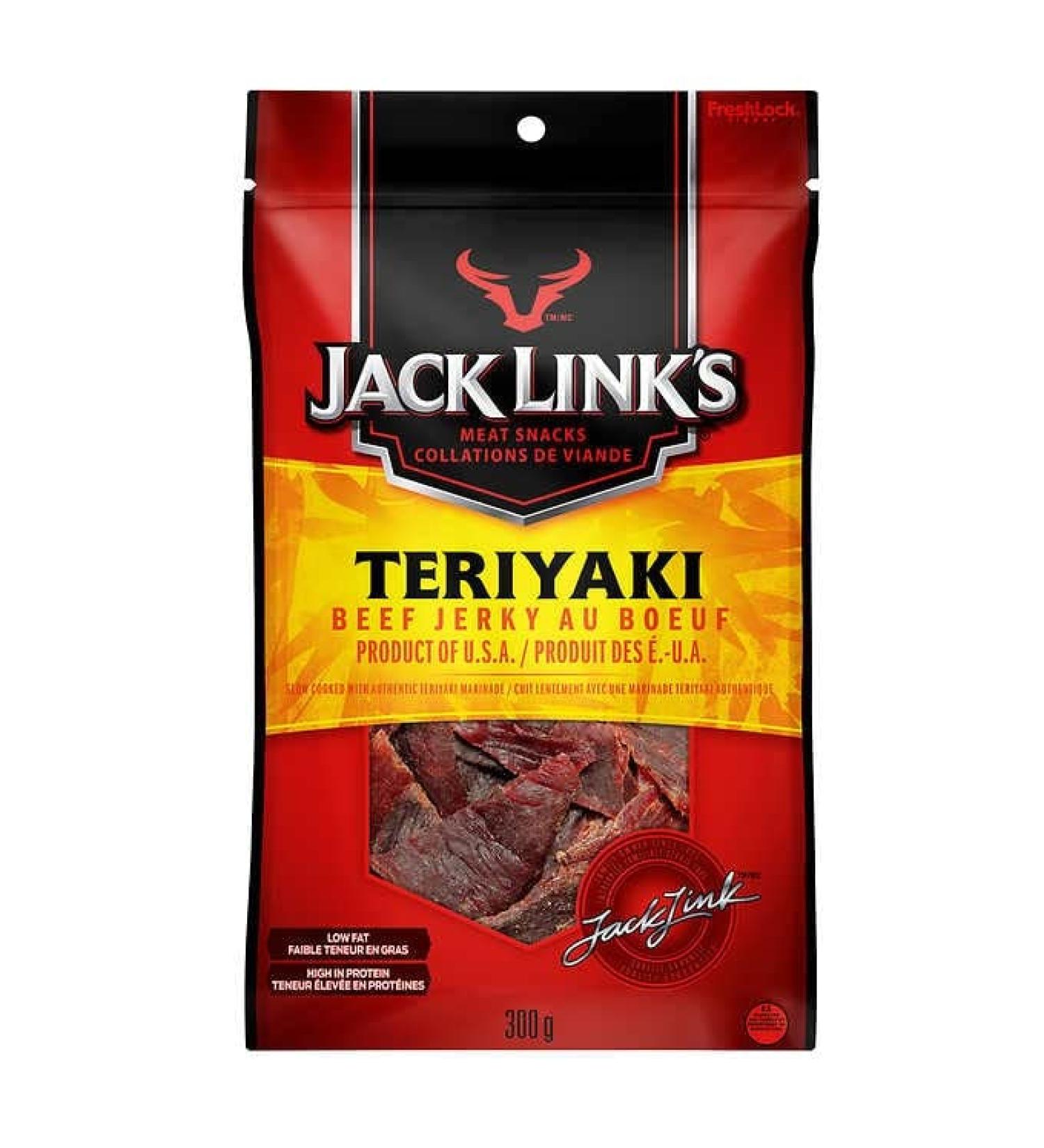 Jack Links Teriyaki Beef Jerky 300 g (10 oz)