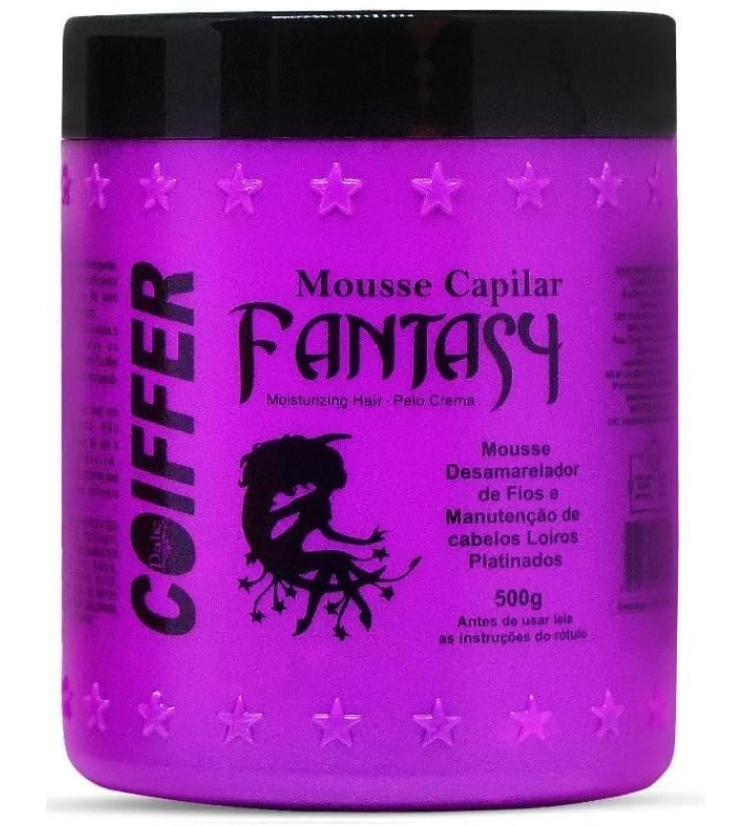 Buy Fantasy Violet Mousse Toning Hair Mask 500g | International Shipping | Coiffer Hair Care - Buy Online on GoSupps.com
