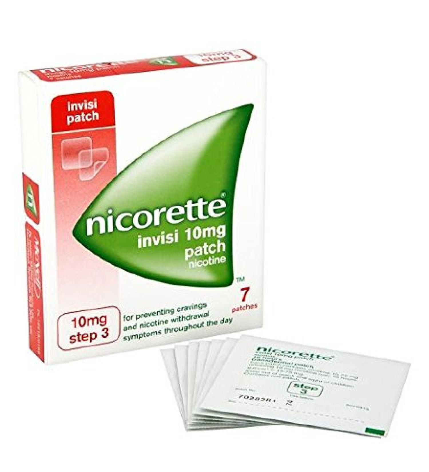 NICORETTE INVISI PATCH 10MG 7 Patches