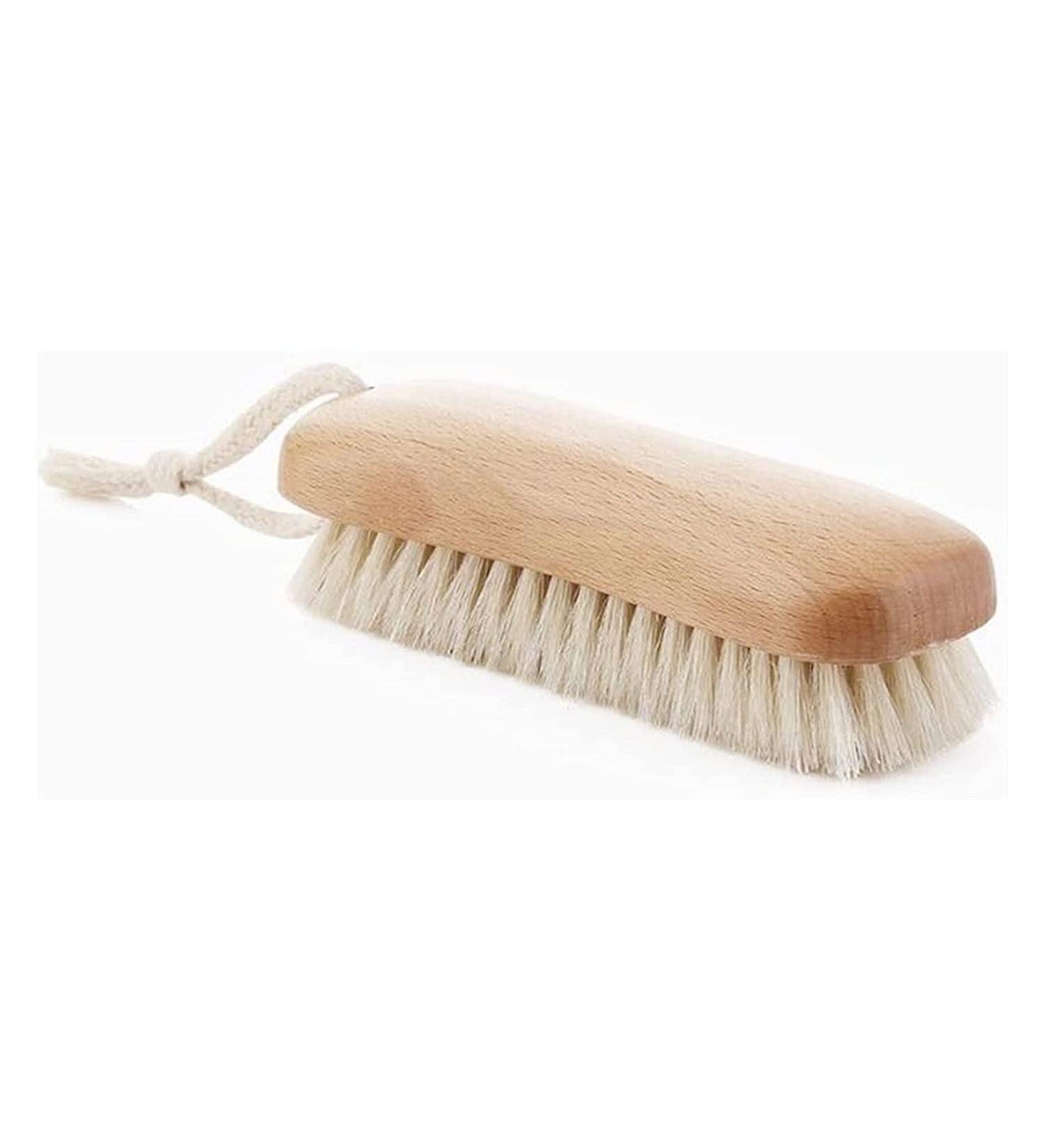 Shoe Brush Cleaning Brush Wooden Laundry Brushes Household Washing Clothes Cleaning Brush Plate Brush Shoes Wash Bristle Brush Brush Onecolor - Buy Online on GoSupps.com