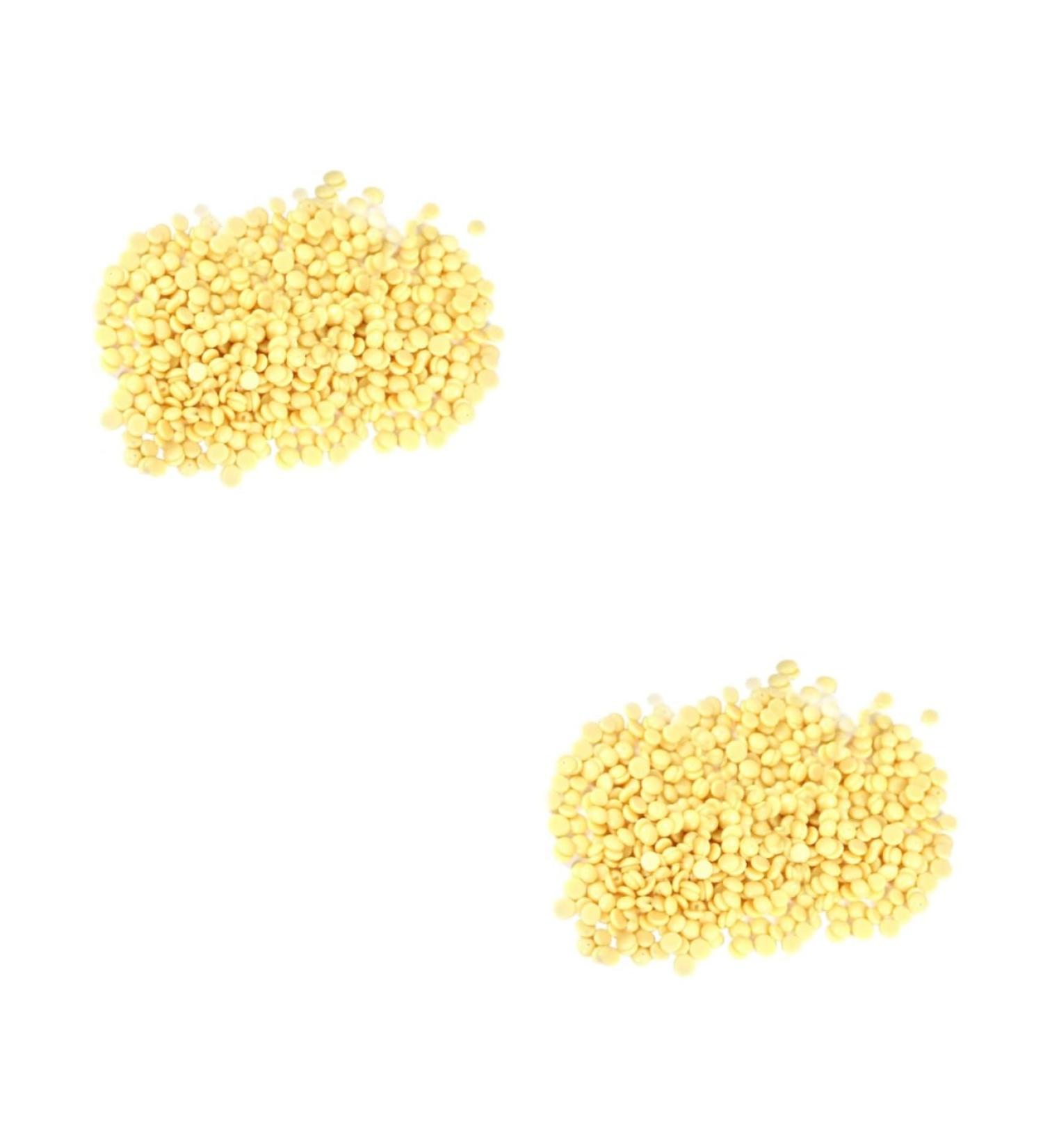 Frcolor 2-Stick Depilatory Pearl Wax Set - At Home Painless Hair Removal Kit - Medium Hard Wax Beans for Smooth Skin - Buy Online on GoSupps.com