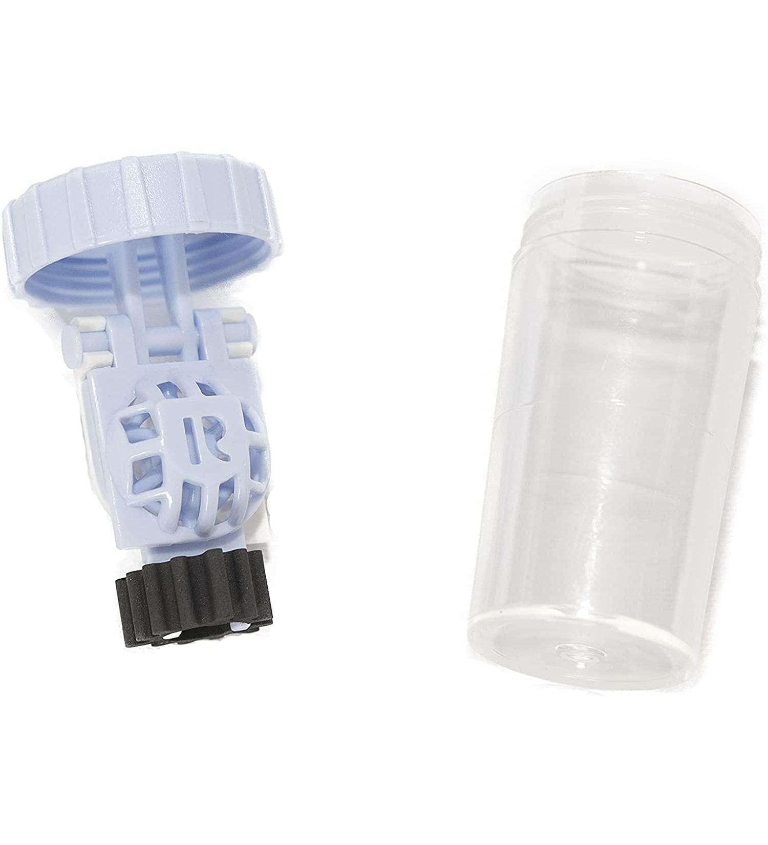 Sports World Vision Hydrogen Peroxide Lens Case (3-Pack) - Vented Barrel Shaped Cleaning Container - Buy Online on GoSupps.com