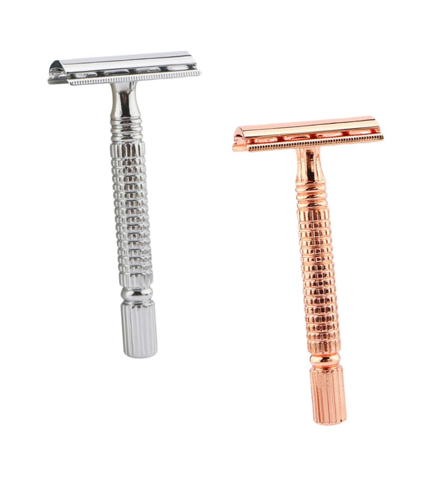 Wooneky 2-in-1 Straight Razor & Beard Trimmer - Classic Shaving Tool Gift Box for Men | Premium Double-Sided Razor - Buy Online on GoSupps.com