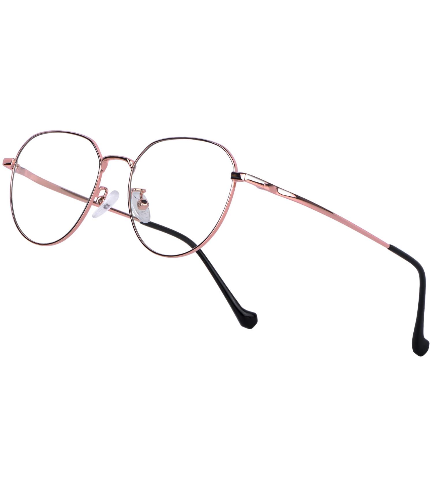 Gimdumasa Blue Light Blocking Glasses for Women | UV Protection PC Gaming & Computer Frames - Stylish Rose Gold Design - Buy Online on GoSupps.com