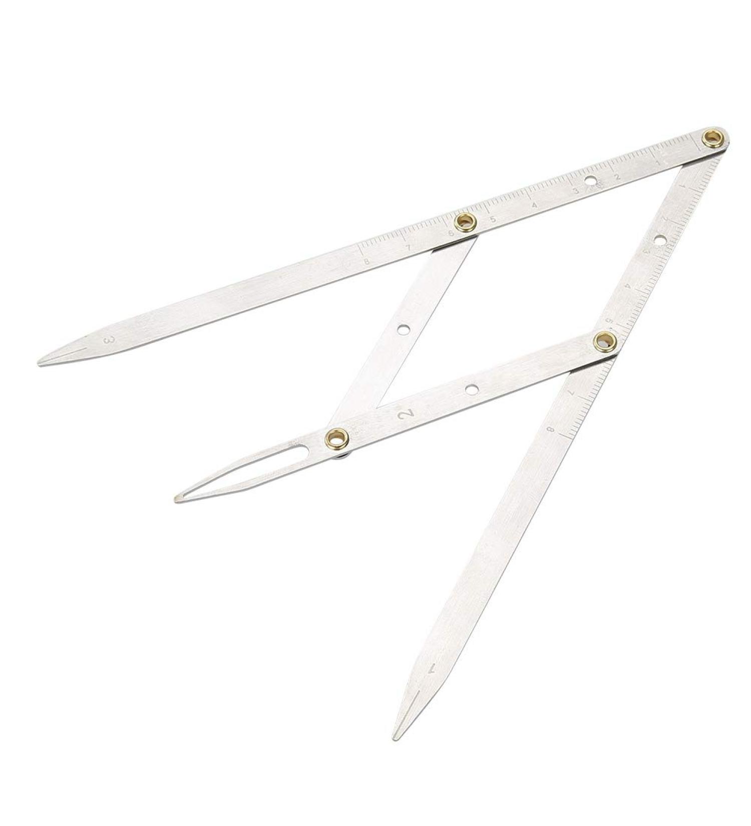 Golden Ratio Calipers Makeup Caliper Three Point Positioning Balance Ruler Eyebrow Measure Ruler Permanent Makeup Measuring Tool - Buy Online on GoSupps.com