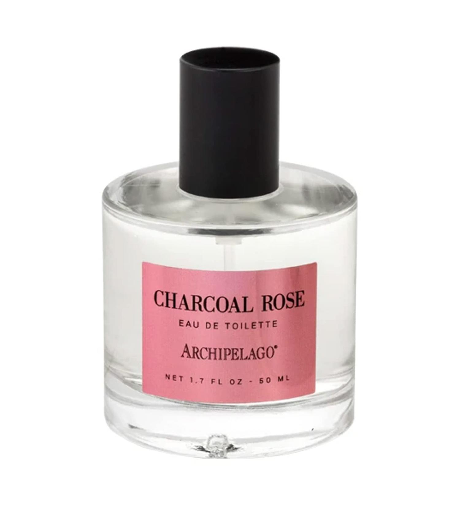 Archipelago Botanicals Charcoal Rose Eau de Toilette | Fresh Rose & Mandarin Peel Scent | Personal Perfume (1.7 oz) - Buy Online on GoSupps.com