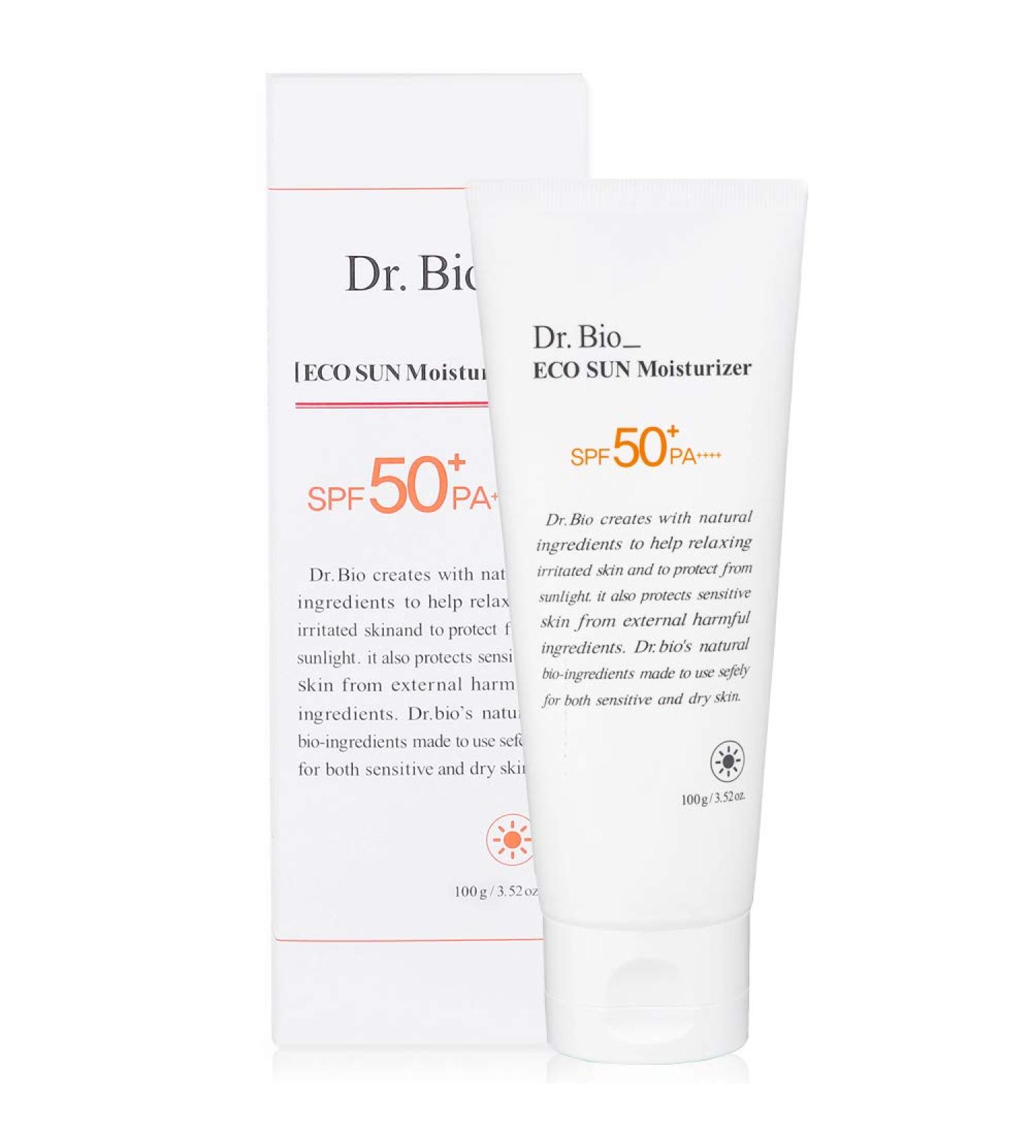 Dr.Bio ECO SUN Moisturizer SPF 50+ PA++++ | Korean Broad Spectrum Sunscreen - Buy Online on GoSupps.com