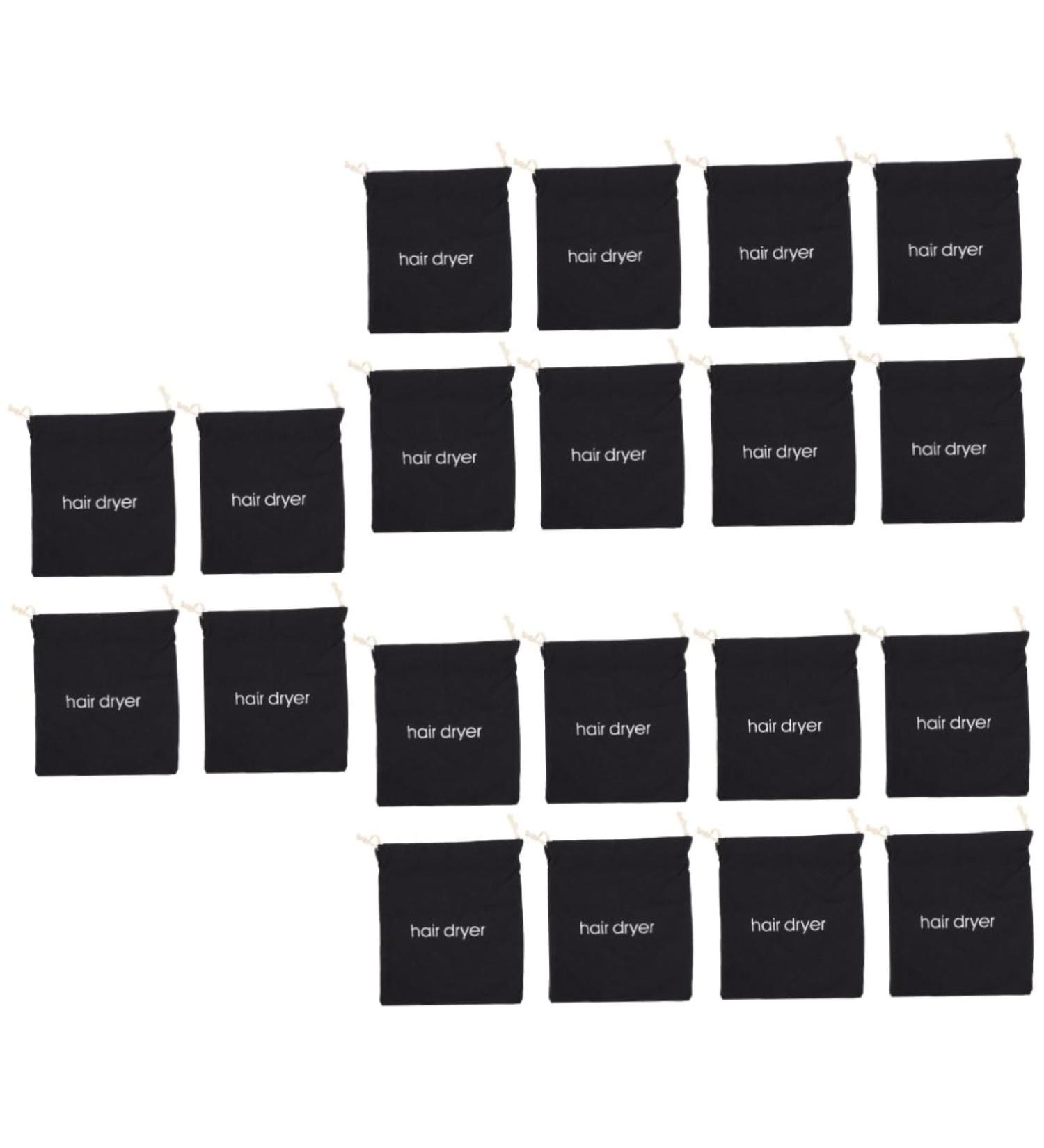 Healeved 20 Pcs Hair Dryer Storage Bag Jewelry Bags Drawstring Hair Dryer Travel Case Hair Bag Fabric - Buy Online on GoSupps.com