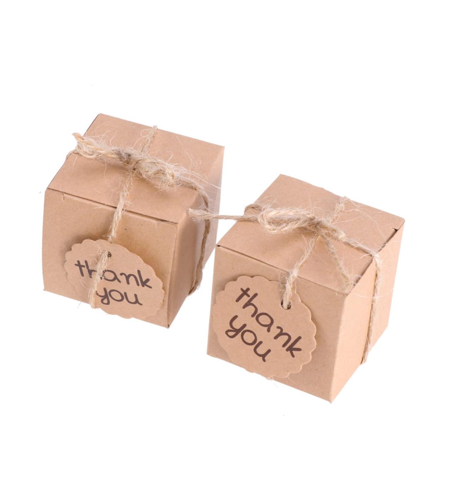 HOMSFOU Sets Wedding Decoration Brown Bakery Boxes Thank You Candy Favor Boxes Black Decor Birthday Mini Boxes Gift Bags Empty with Inserts Christmas Goodie Earrings Vintage - Buy Online on GoSupps.com