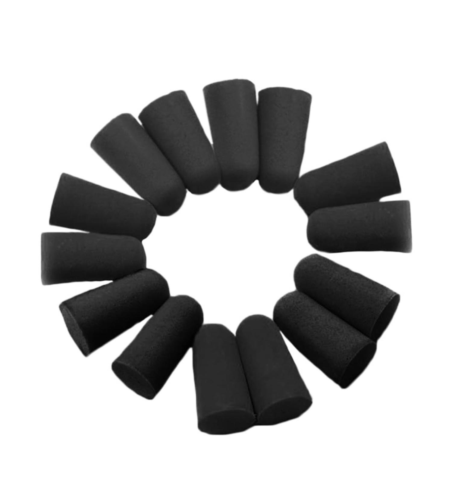 50PCS Black Travel Earplugs - Noise Reduction for Sleep | Soft Foam Ear Plugs for Travel & Sleeping - Buy Online on GoSupps.com