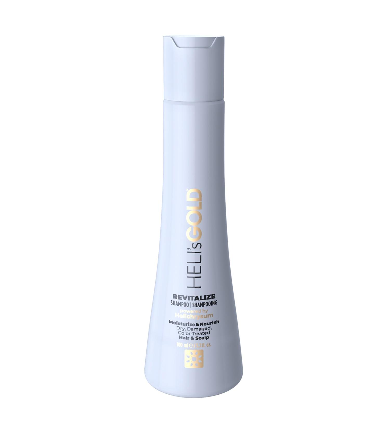Heli s Gold Revitalize Shampoo | Remove Build-Up | Paraben & Silicone Free | 3.4 Oz - International Shipping Available - Buy Online on GoSupps.com