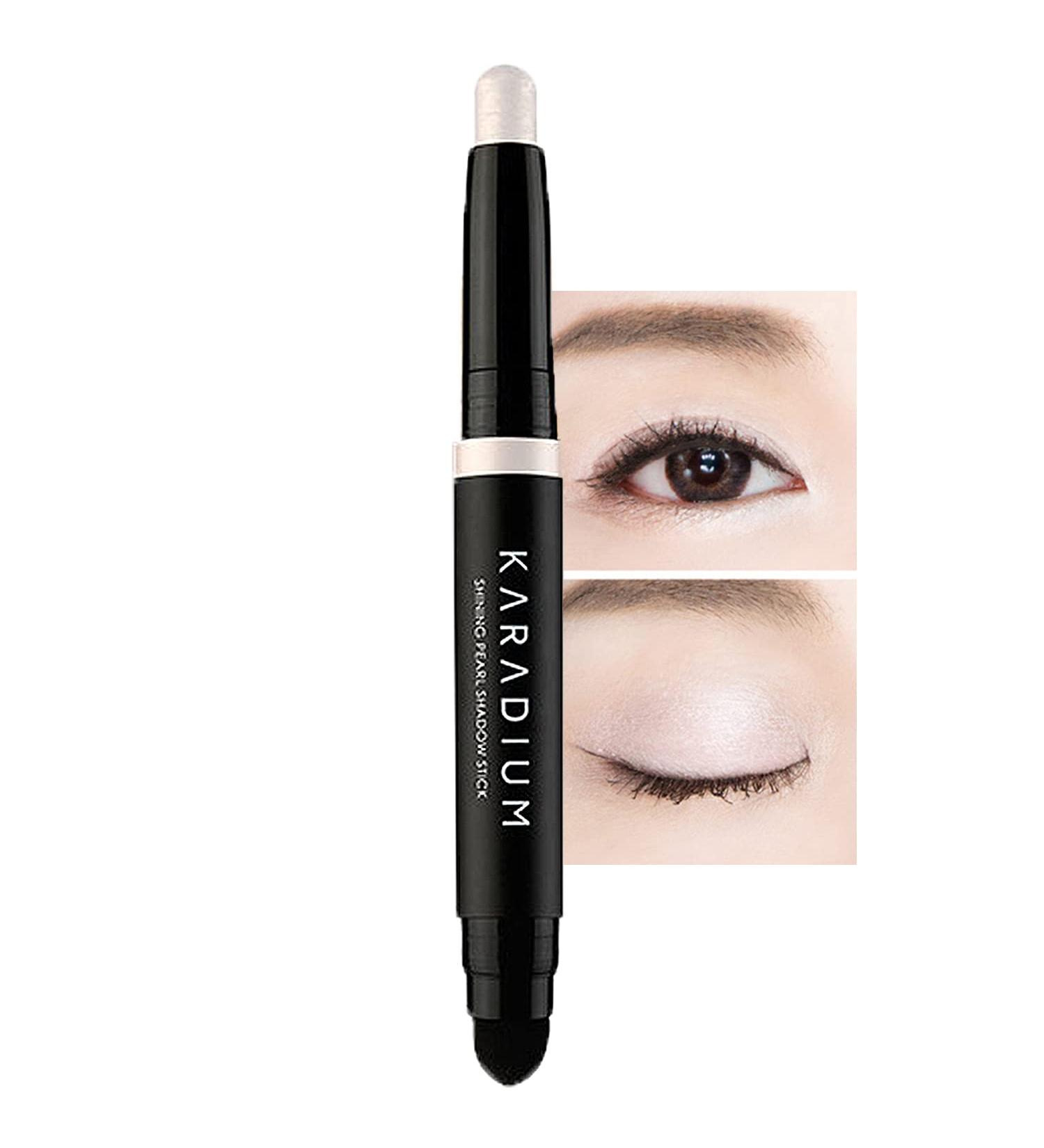 KARADIUM Shining Pearl Eye Shadow Stick 1.4g - Snow White | Smudge-proof Long-Lasting Formula - Buy Online on GoSupps.com