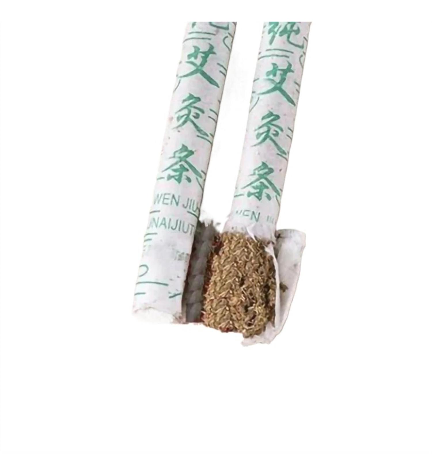 BUNIQ Moxibustion Sticks - 10 Pure Moxa Rolls for Traditional Massage Anti-Stress & Meridian Warmth - Buy Online on GoSupps.com