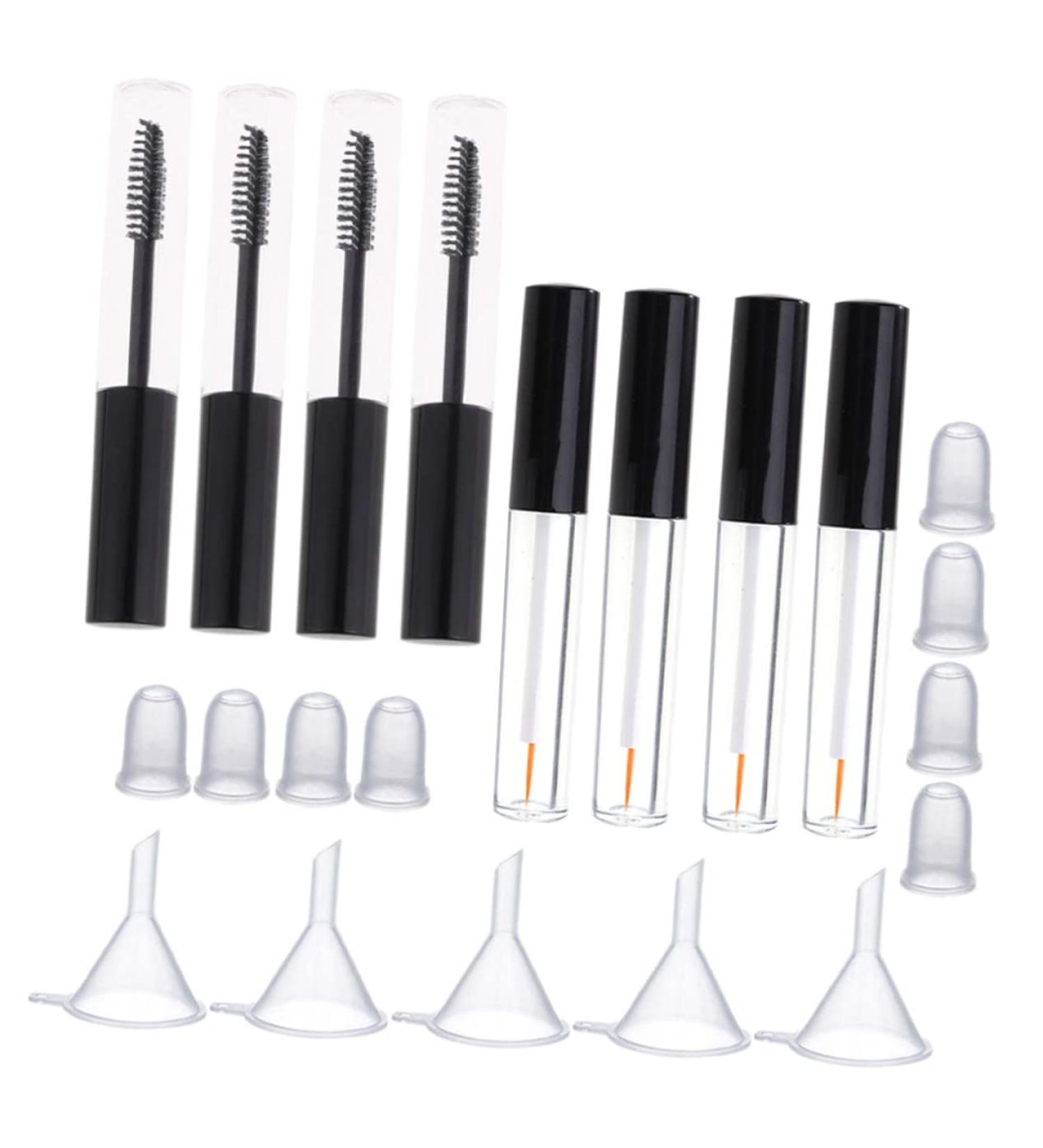 SKISUNO 1 Set Empty Eyelashes Mascara Wands with Tube Mini Lip Gloss Bottles Eyelash Mascara Tube Dispenser Bottles Lip Gloss Tubes Dispenser Tubes Mascara Bottles Mascara Applicator - Buy Online on GoSupps.com