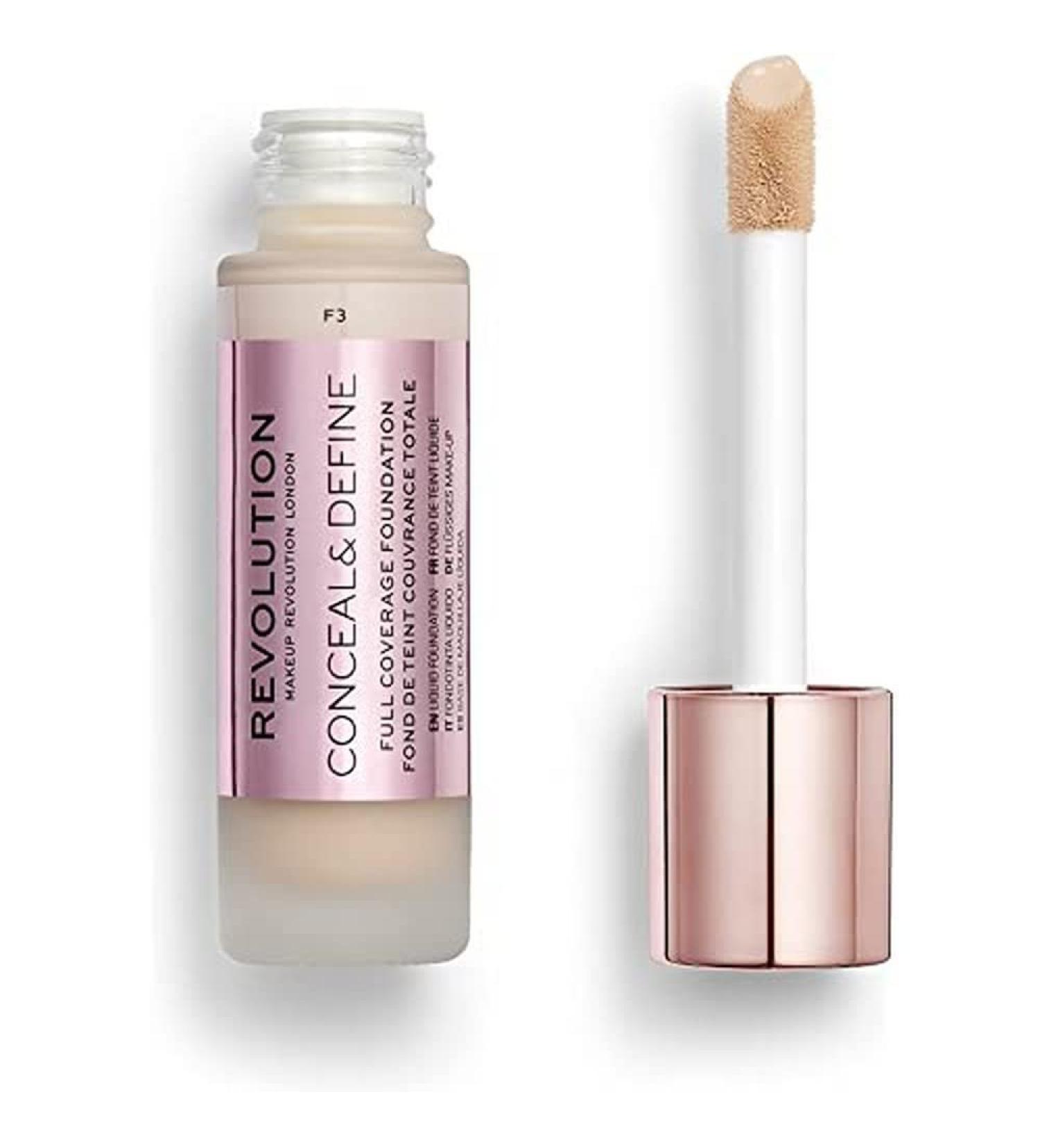 Revolution Beauty London Conceal and Define Primer F3 23ml - Pack of 1 - Buy Online on GoSupps.com