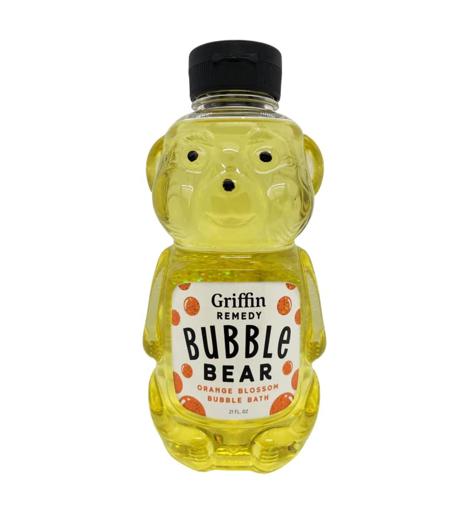 Griffin Remedy Bubble Bath Bear - Orange Blossom Aromatherapy with MSM | Paraben-Free | 21 fl oz - Buy Online on GoSupps.com