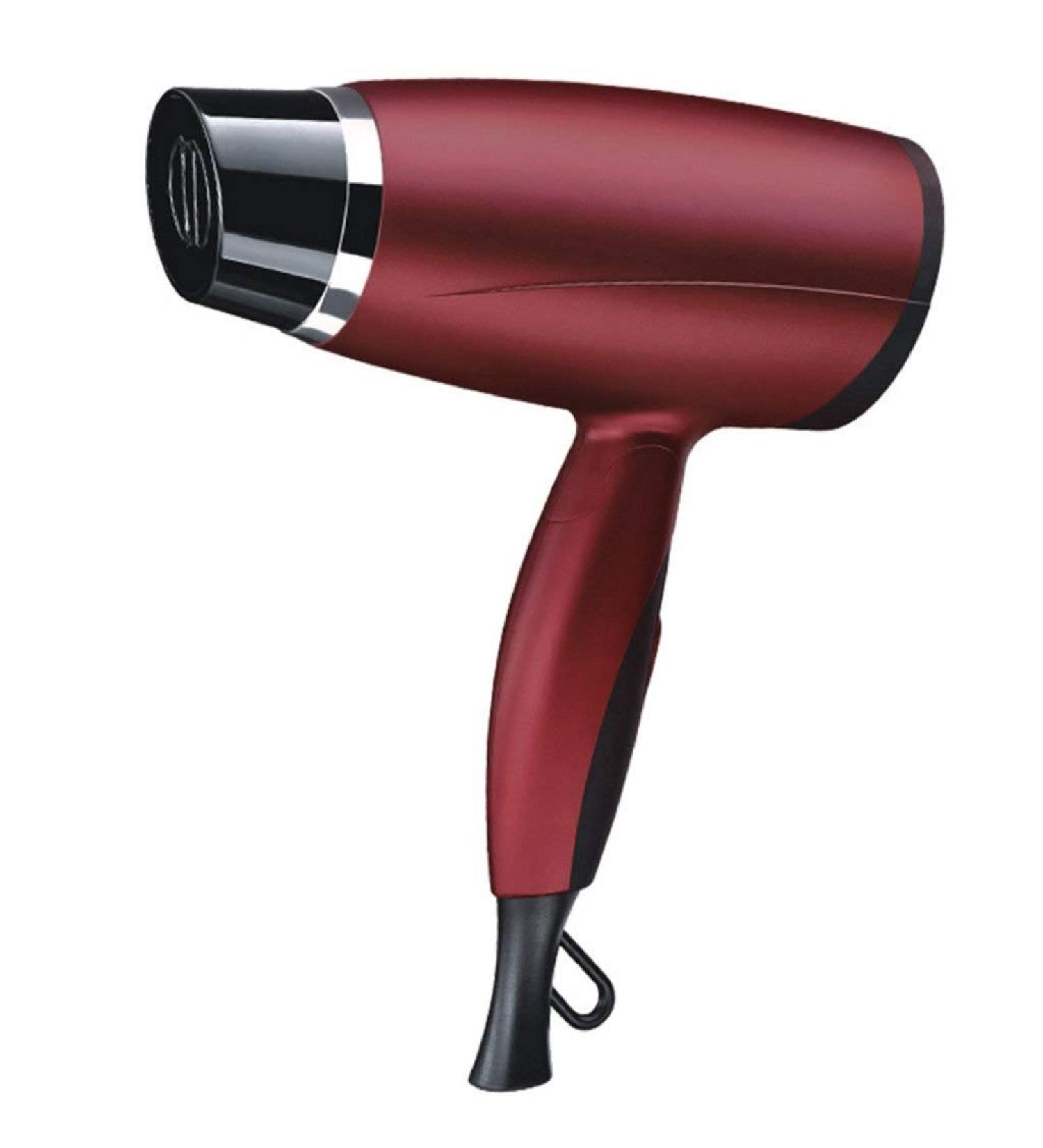 ADITAM Watt Hair Dryer Salon Powerful Ceramic Blow Dryer Pro Far Infrared Heat Dc Motor Hair Blower Low Noise Fast Dryer Cool Shot Button Ionic Dryer with Concentrator Nozzle Cola Red Double The - Buy Online on GoSupps.com