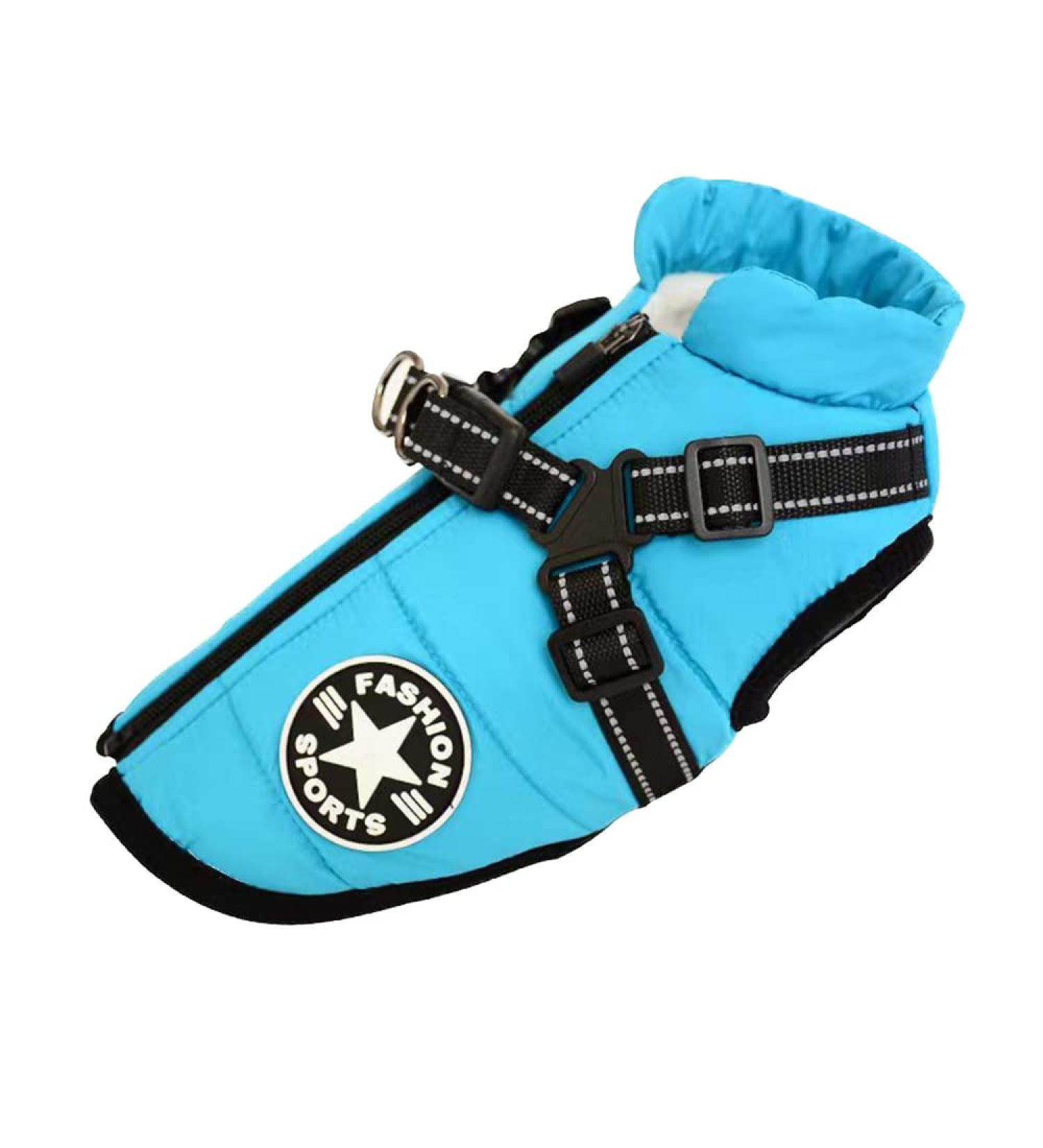Waterproof Dog Vest Coat | Winter Warm Soft Harness - 9 Colors Available - Buy Online on GoSupps.com