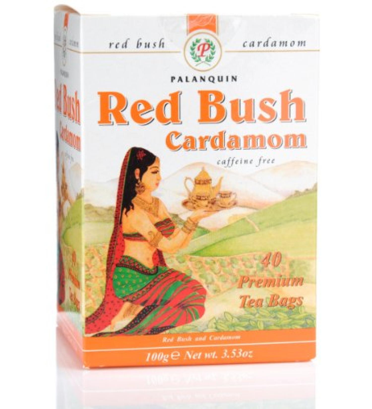 Palanquin's Red Bush Cardamom 40 Tea Bags