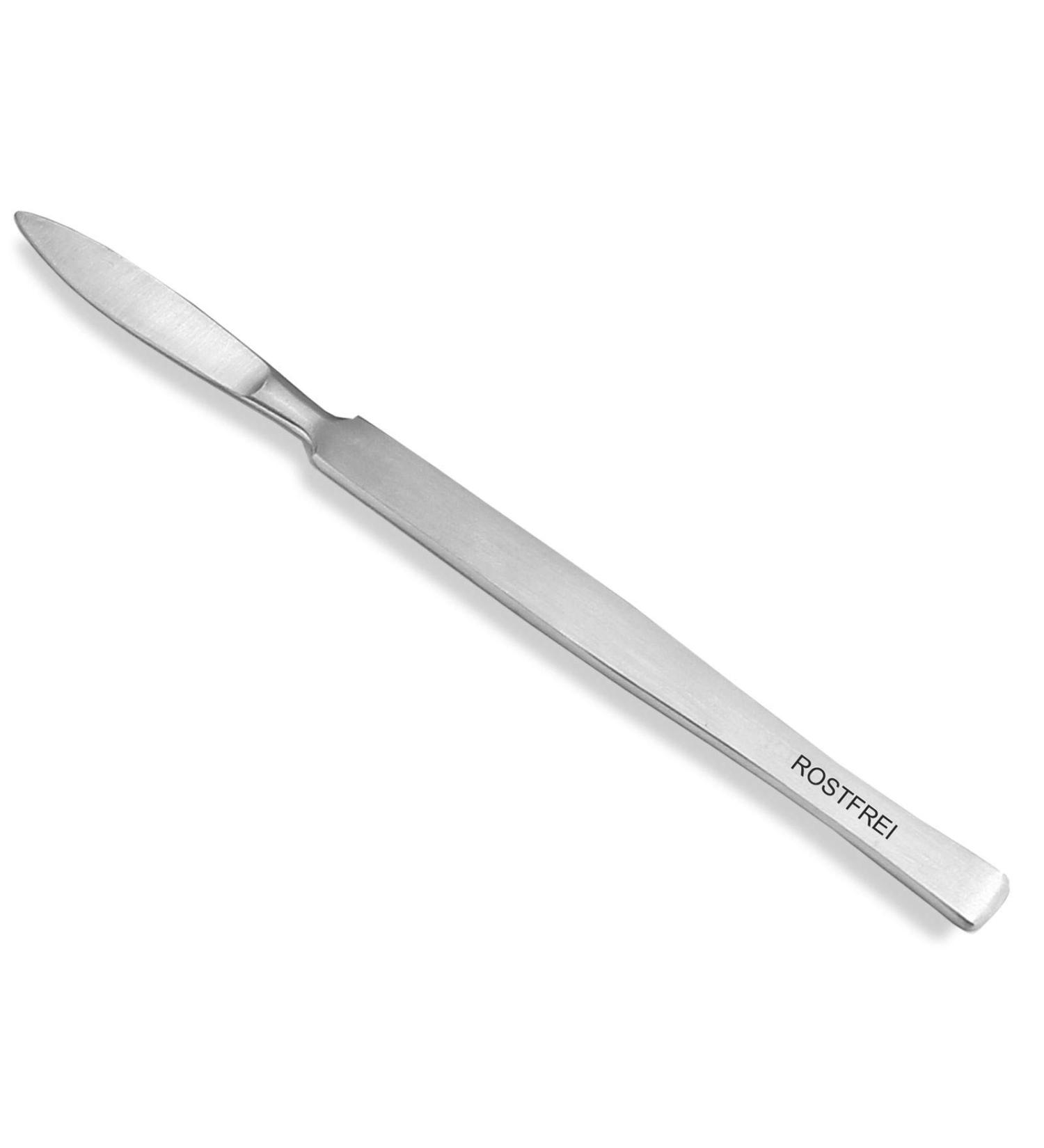 Professional Summy Skalpell Cream-Scrub Hornhaubers - Stainless Steel Corneal Remover for Gentle Foot Care - 15 cm Pedicure Tool (Model 5) - International Shipping Available - Buy Online on GoSupps.com