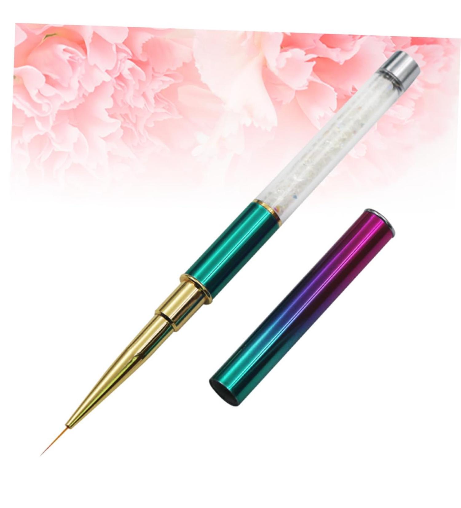 Healeved Nail Painting Pen Nail Art Liner Nail Art Tips Builder Brush Extension Gel Brush Nail Dotting Pen Manicure Accessories Manicure Nail Art Brush Nail Art Pen Draw Flowers Line Pen Size 2 As Shown - Buy Online on GoSupps.com