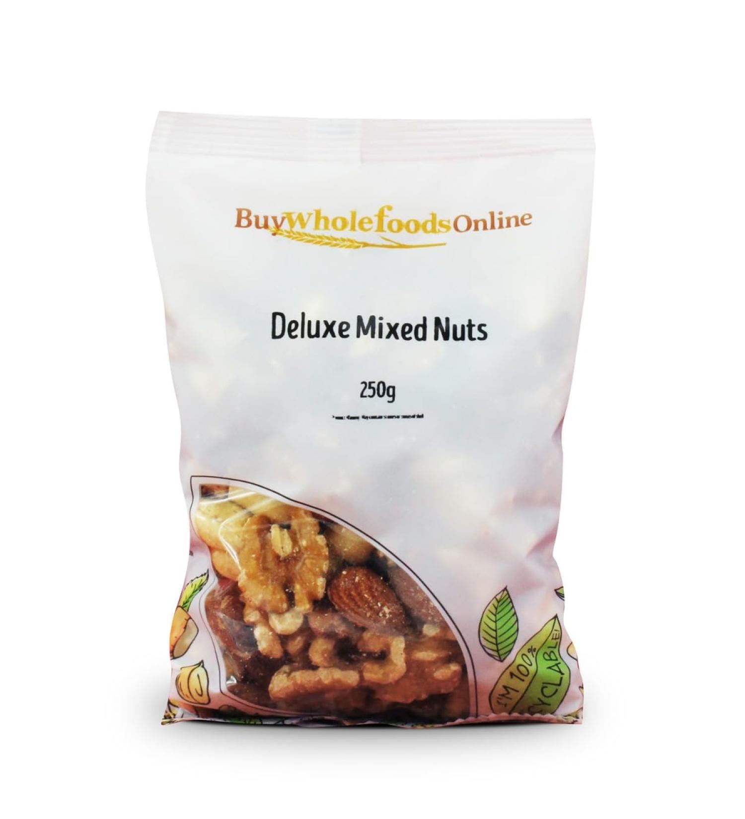 Mixed Nuts Deluxe (No Peanuts) 250g (BWFO)